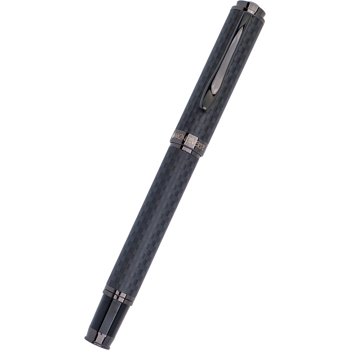 Monteverde Innova Fountain Pen - Matte Carbon Fiber - Gunmetal Trim-Pen Boutique Ltd