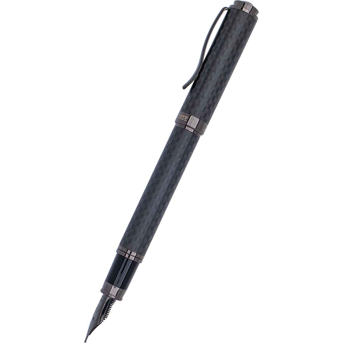 Monteverde Innova Fountain Pen - Matte Carbon Fiber - Gunmetal Trim-Pen Boutique Ltd