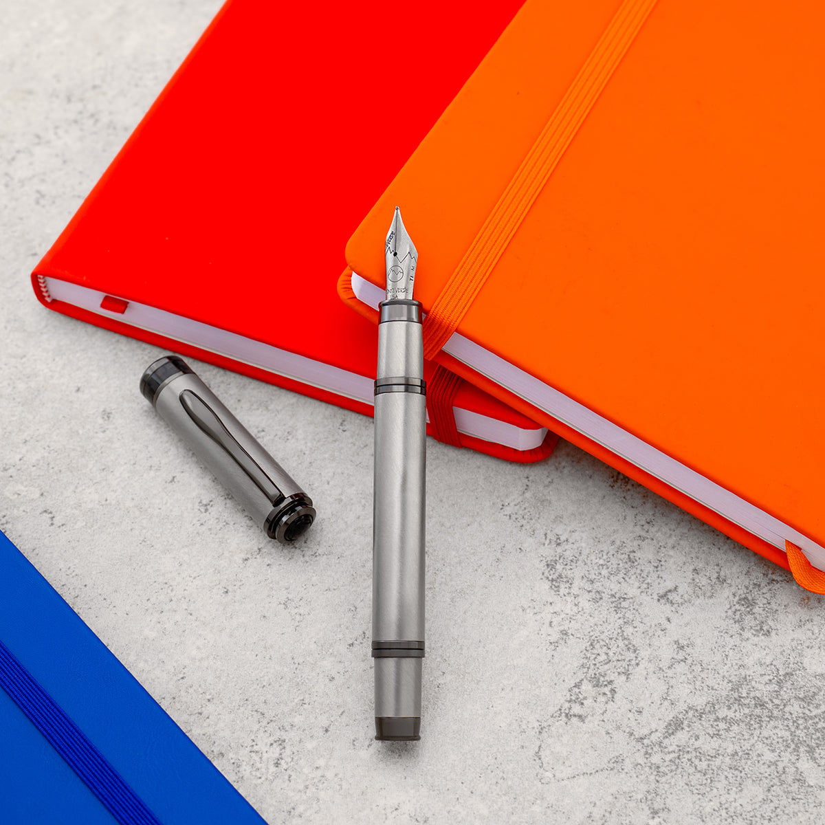 Monteverde Innova Fountain Pen - Titanium (Numbered Edition)-Pen Boutique Ltd