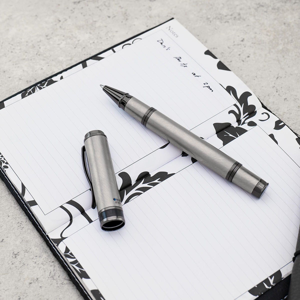 Monteverde Innova Rollerball Pen - Titanium (Numbered Edition)-Pen Boutique Ltd