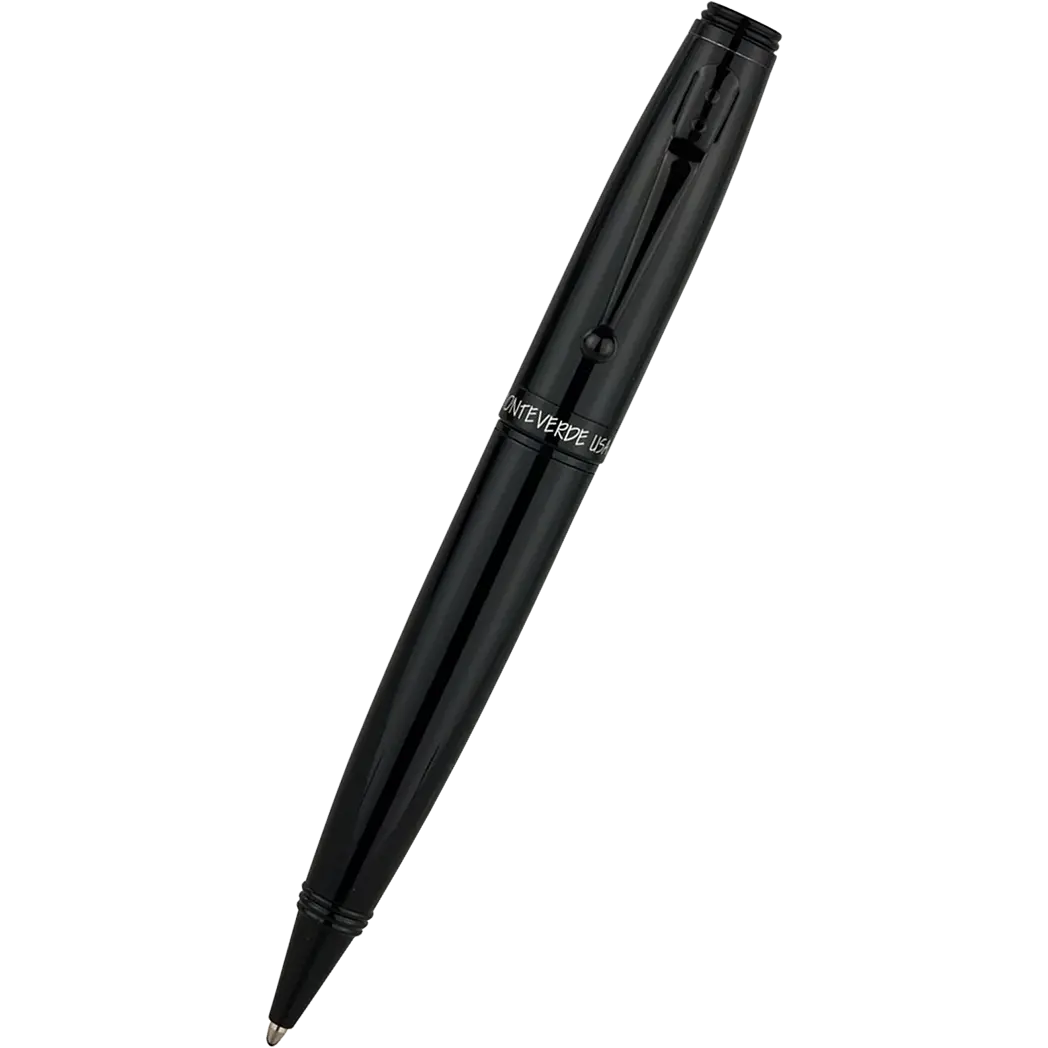 Monteverde Invincia Stealth Black Ballpoint Pen-Pen Boutique Ltd