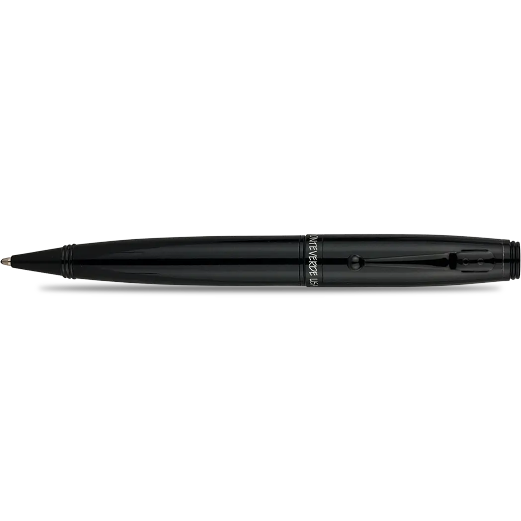 Monteverde Invincia Stealth Black Ballpoint Pen-Pen Boutique Ltd