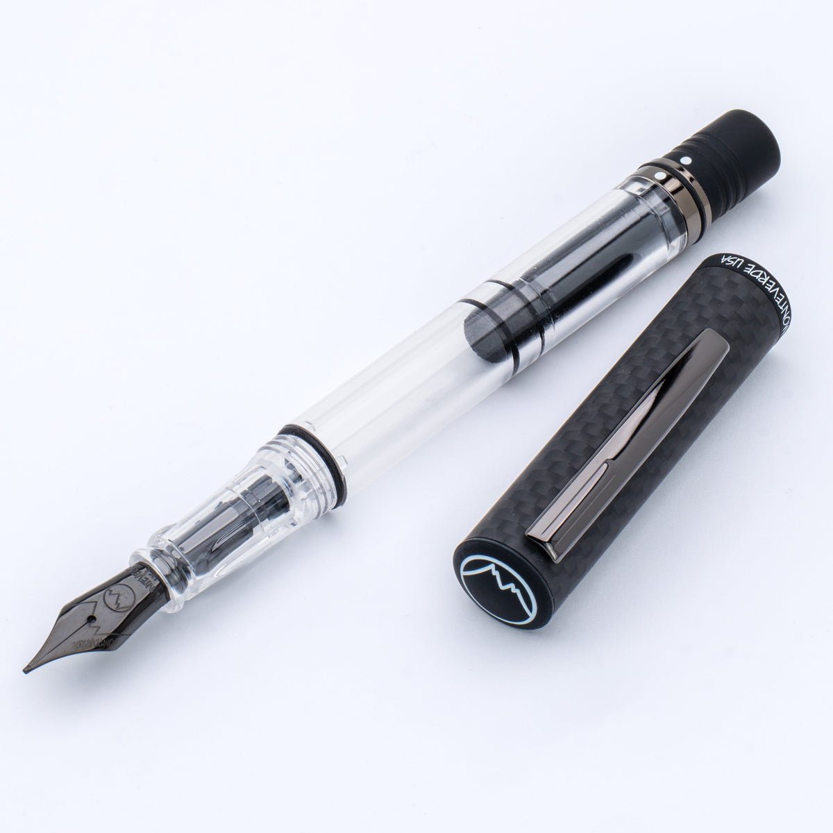 Monteverde MP1 Fountain Pen - Carbon Fiber - Pen Boutique Ltd