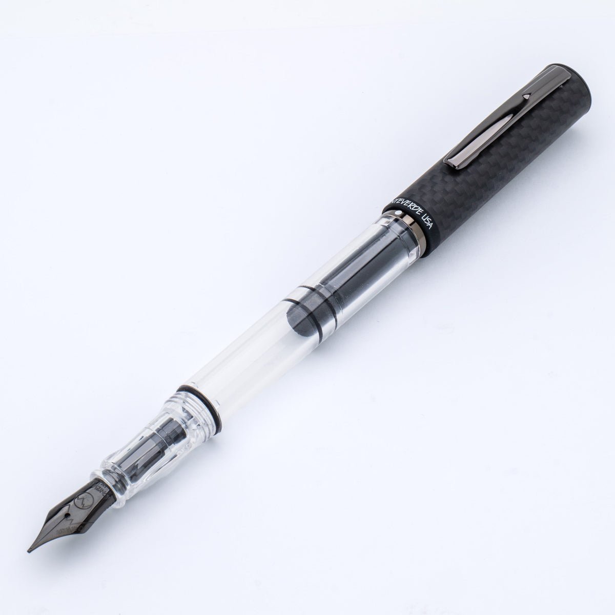 Monteverde MP1 Fountain Pen - Carbon Fiber - Pen Boutique Ltd