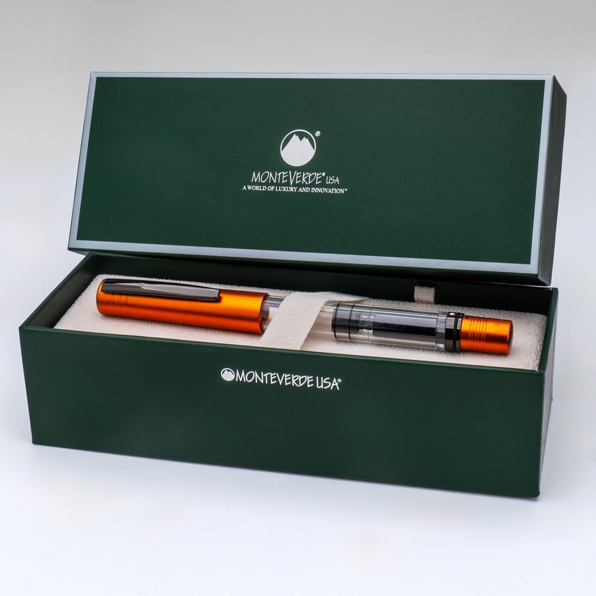 Monteverde MP1 Fountain Pen - Foxy Orange - Pen Boutique Ltd