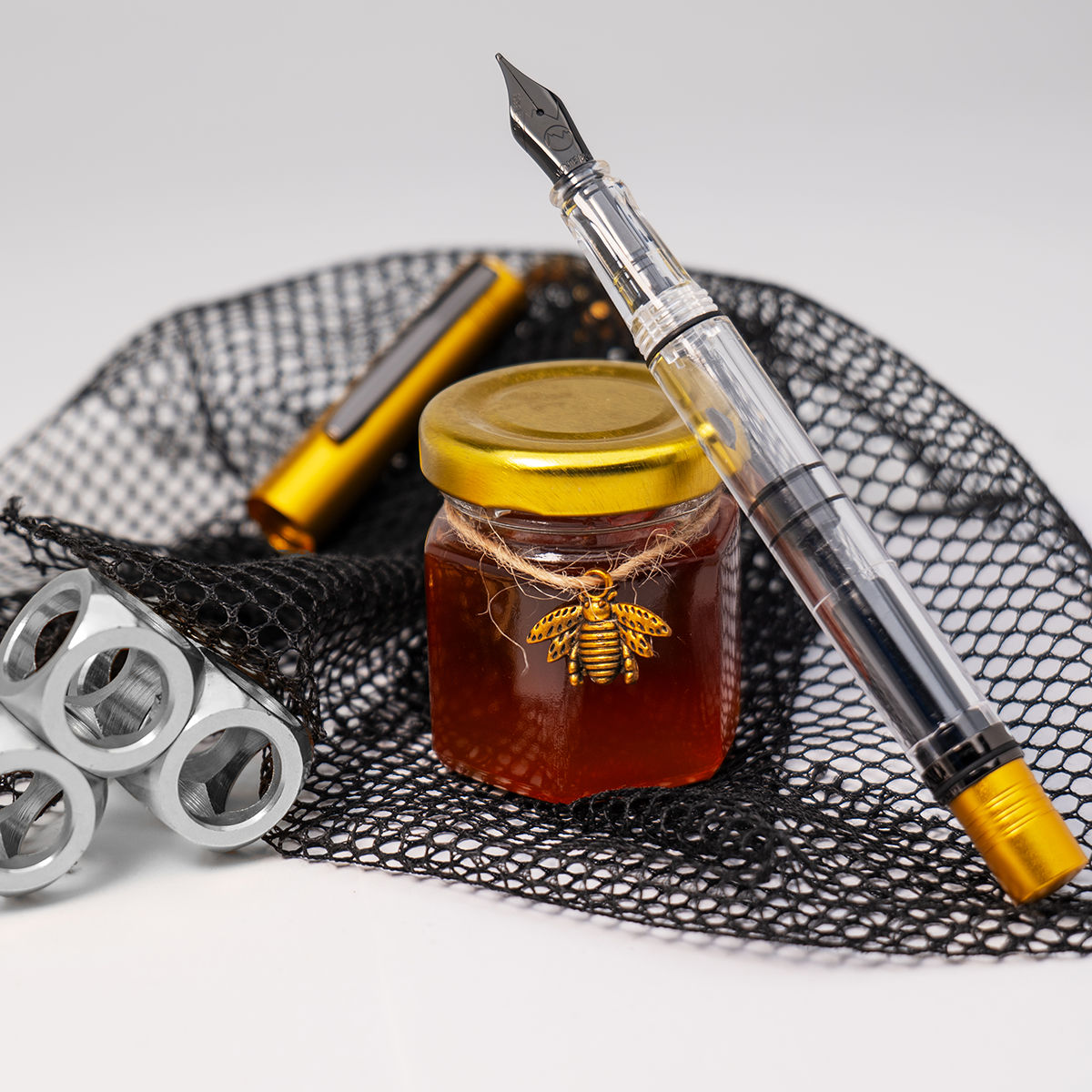 Monteverde MP1 Fountain Pen - Honey Yellow + FREE matching 30ml Ink Bottle-Pen Boutique Ltd