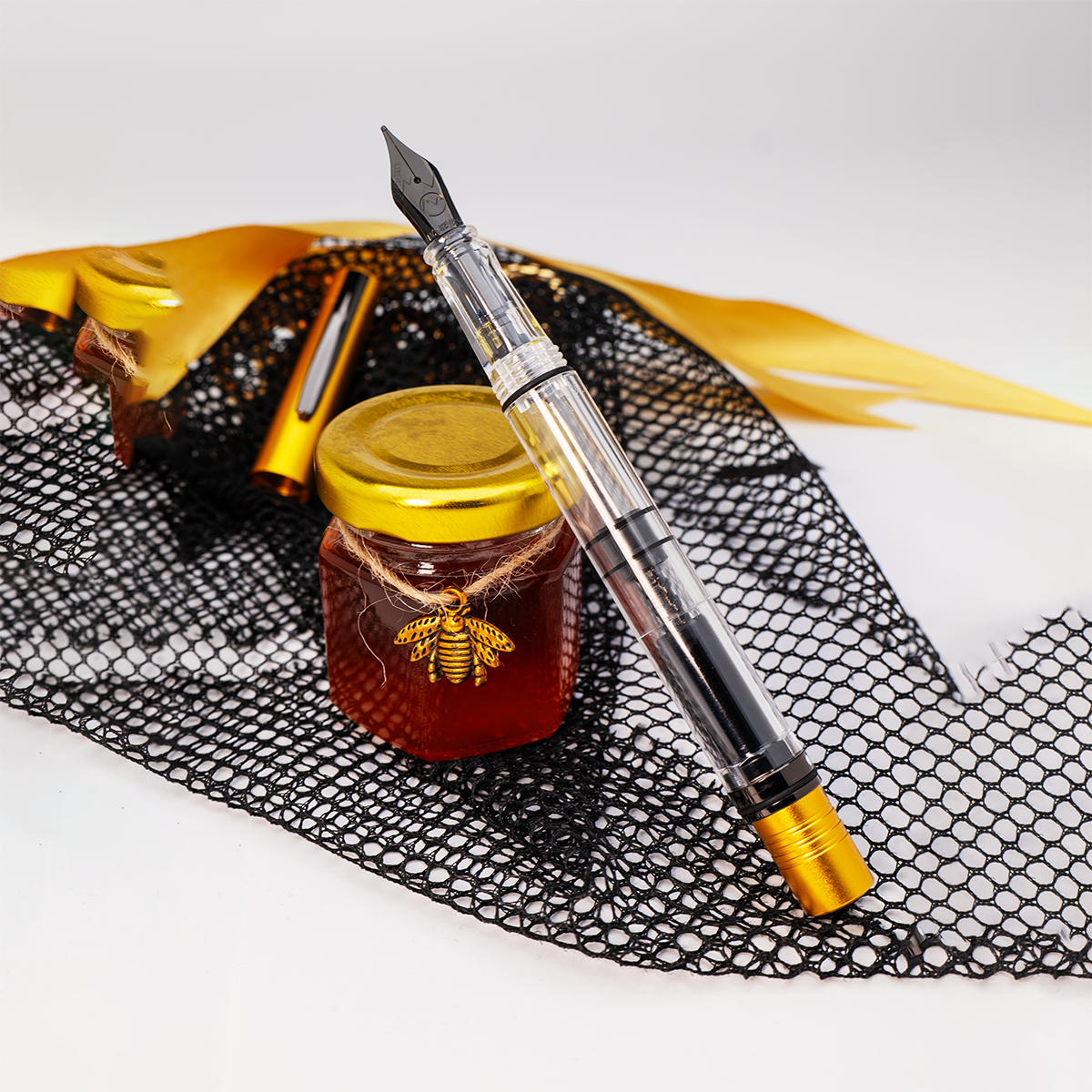 Monteverde MP1 Fountain Pen - Honey Yellow + FREE matching 30ml Ink Bottle-Pen Boutique Ltd