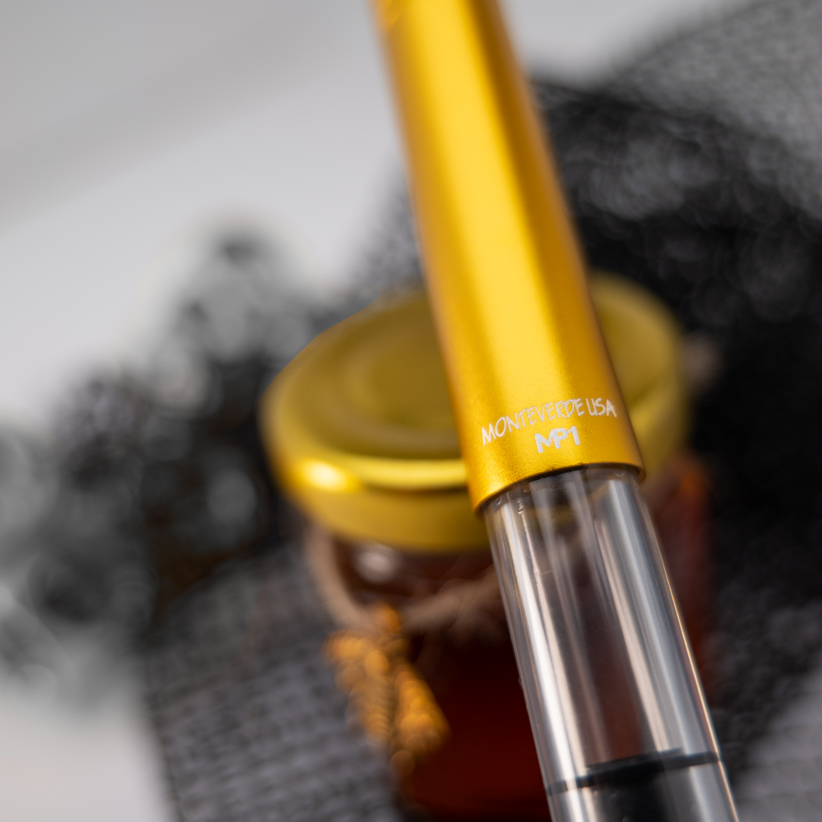Monteverde MP1 Fountain Pen - Honey Yellow + FREE matching 30ml Ink Bottle-Pen Boutique Ltd