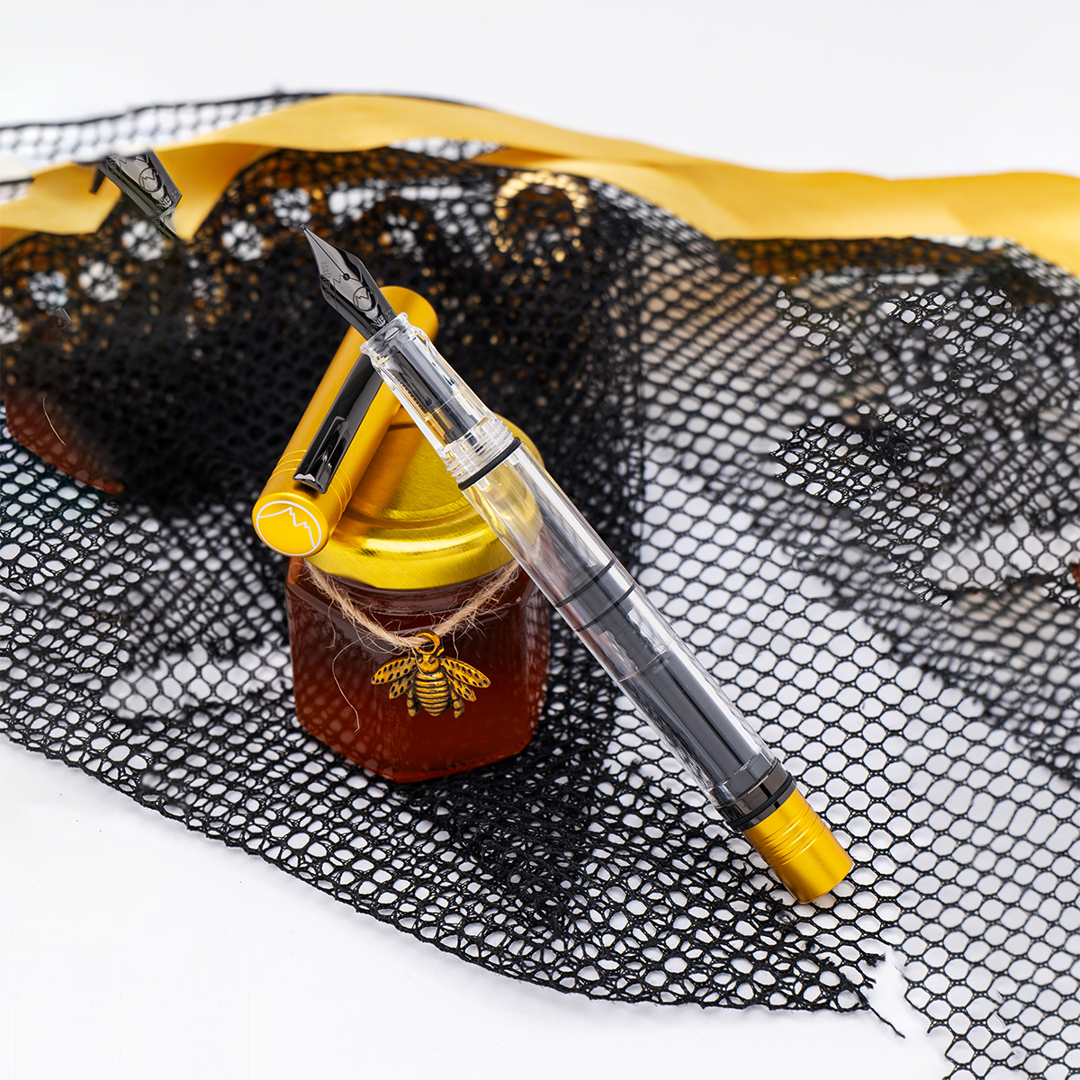 Monteverde MP1 Fountain Pen - Honey Yellow + FREE matching 30ml Ink Bottle-Pen Boutique Ltd