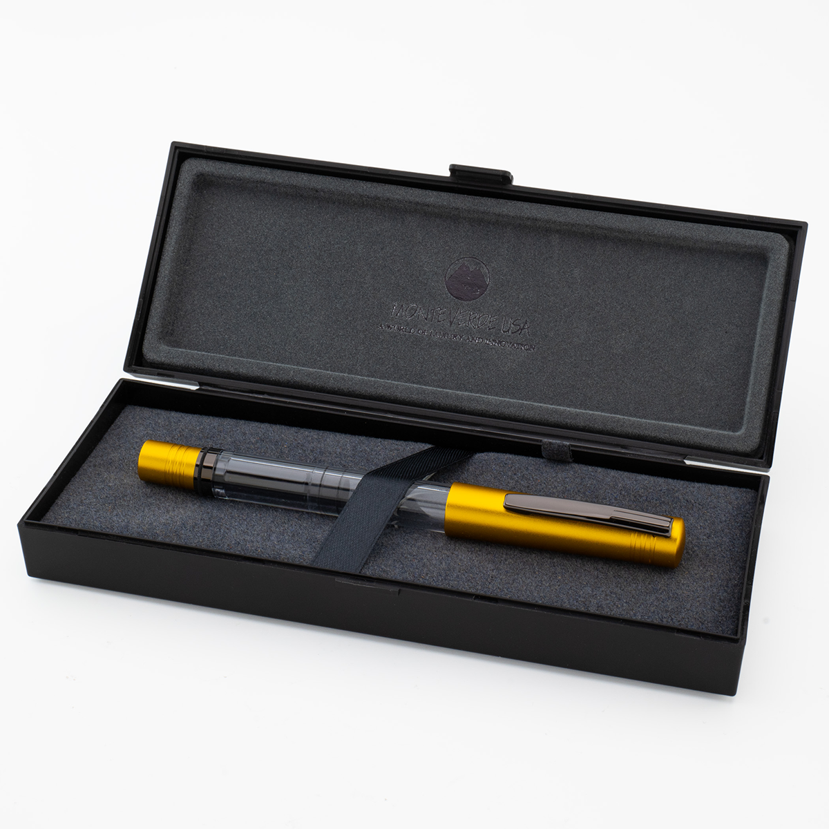 Monteverde MP1 Fountain Pen - Honey Yellow + FREE matching 30ml Ink Bottle-Pen Boutique Ltd