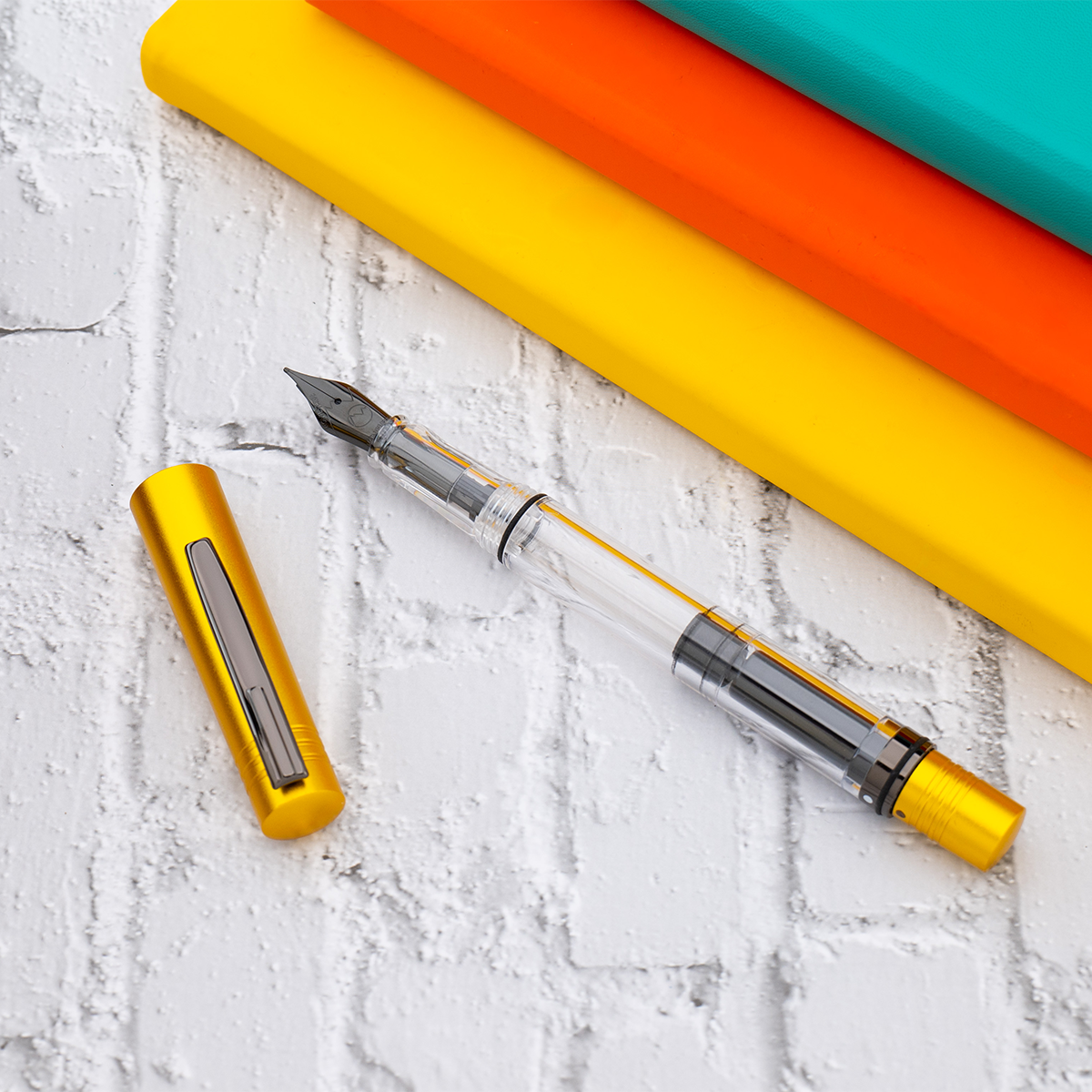 Monteverde MP1 Fountain Pen - Honey Yellow + FREE matching 30ml Ink Bottle-Pen Boutique Ltd