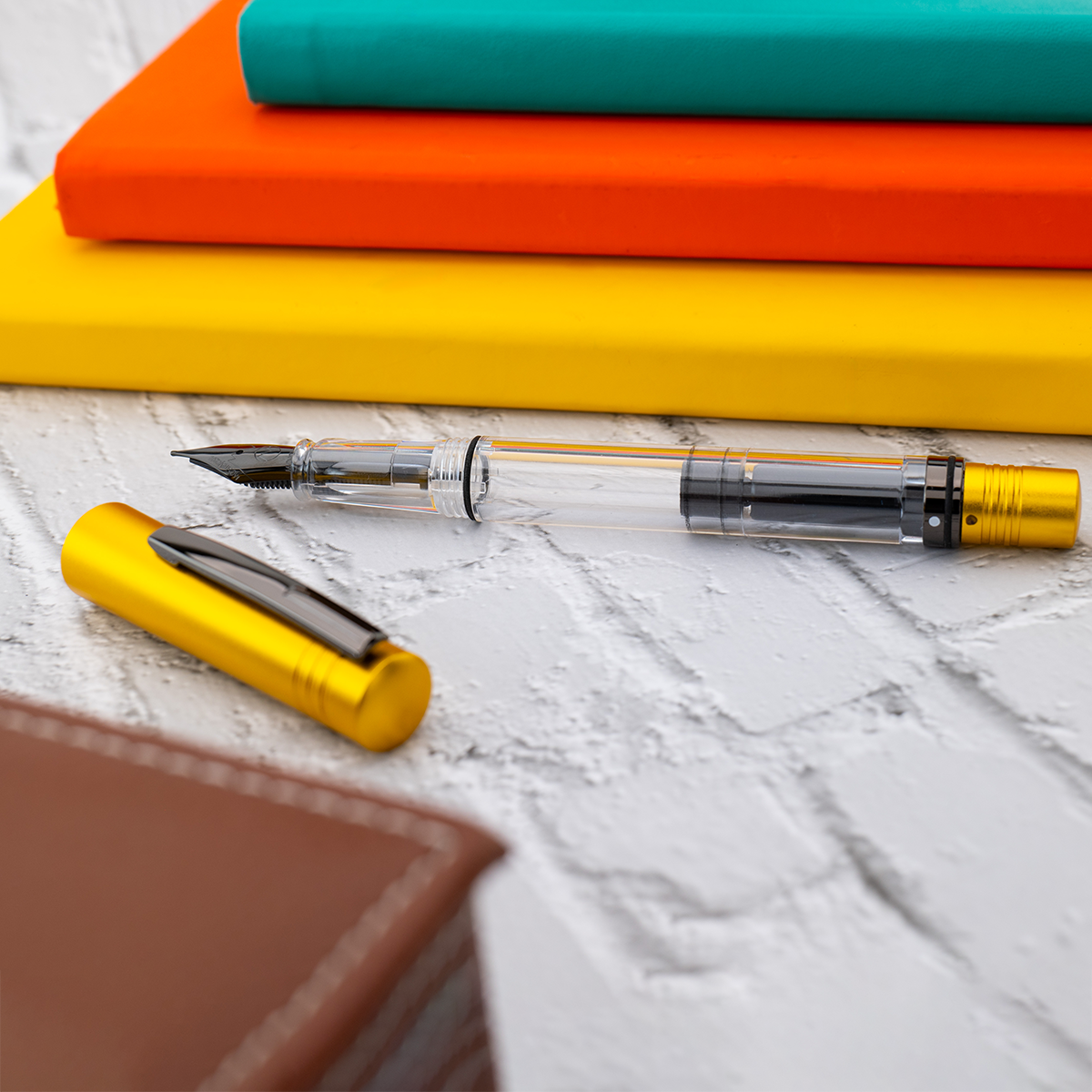 Monteverde MP1 Fountain Pen - Honey Yellow + FREE matching 30ml Ink Bottle-Pen Boutique Ltd