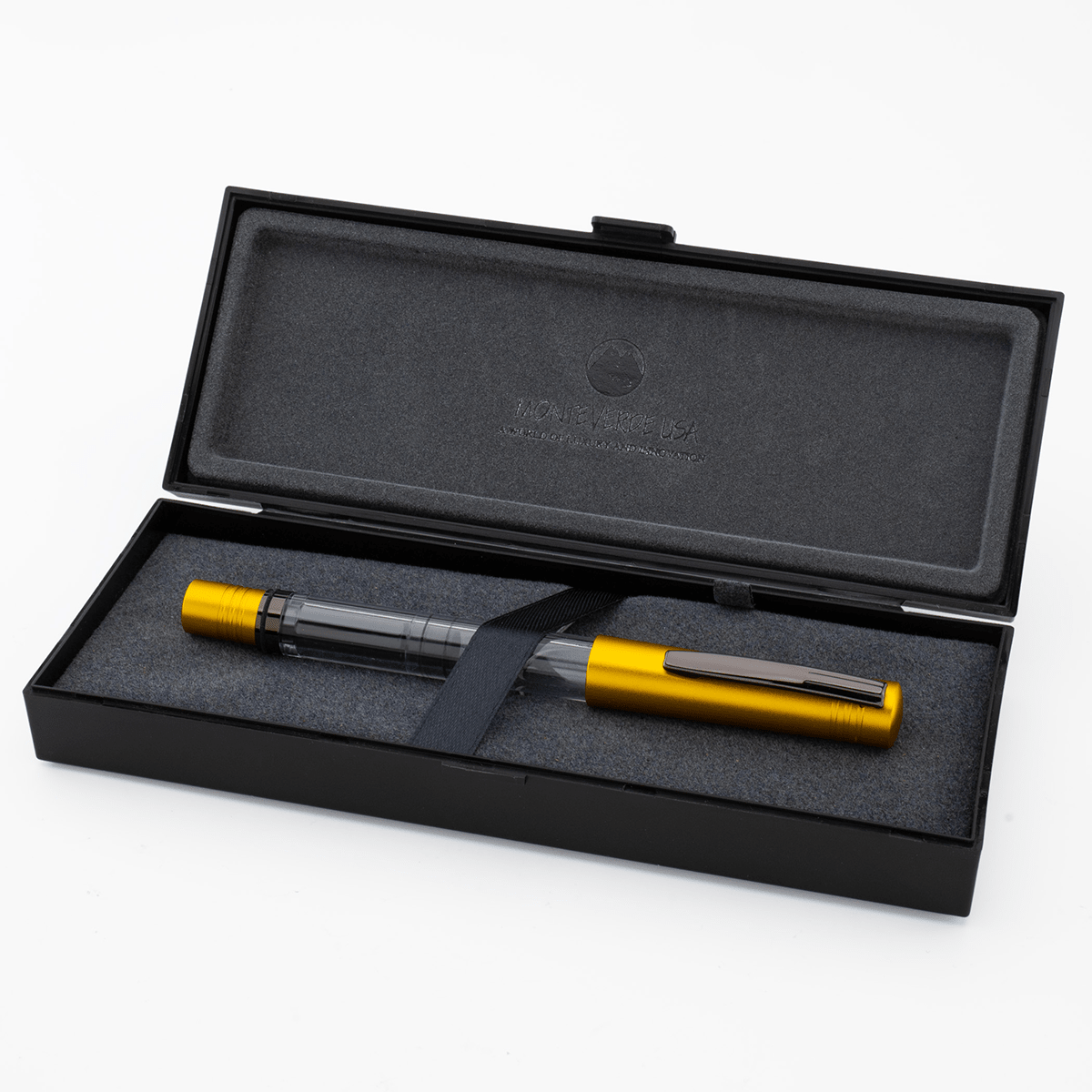 Monteverde MP1 Fountain Pen - Honey Yellow - Pen Boutique Ltd