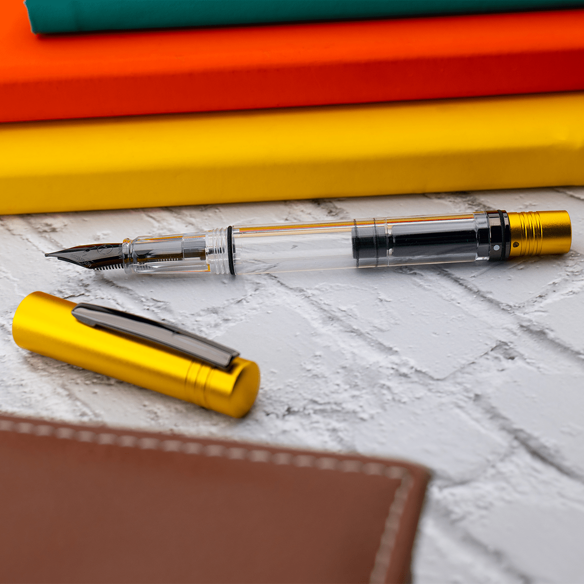 Monteverde MP1 Fountain Pen - Honey Yellow - Pen Boutique Ltd