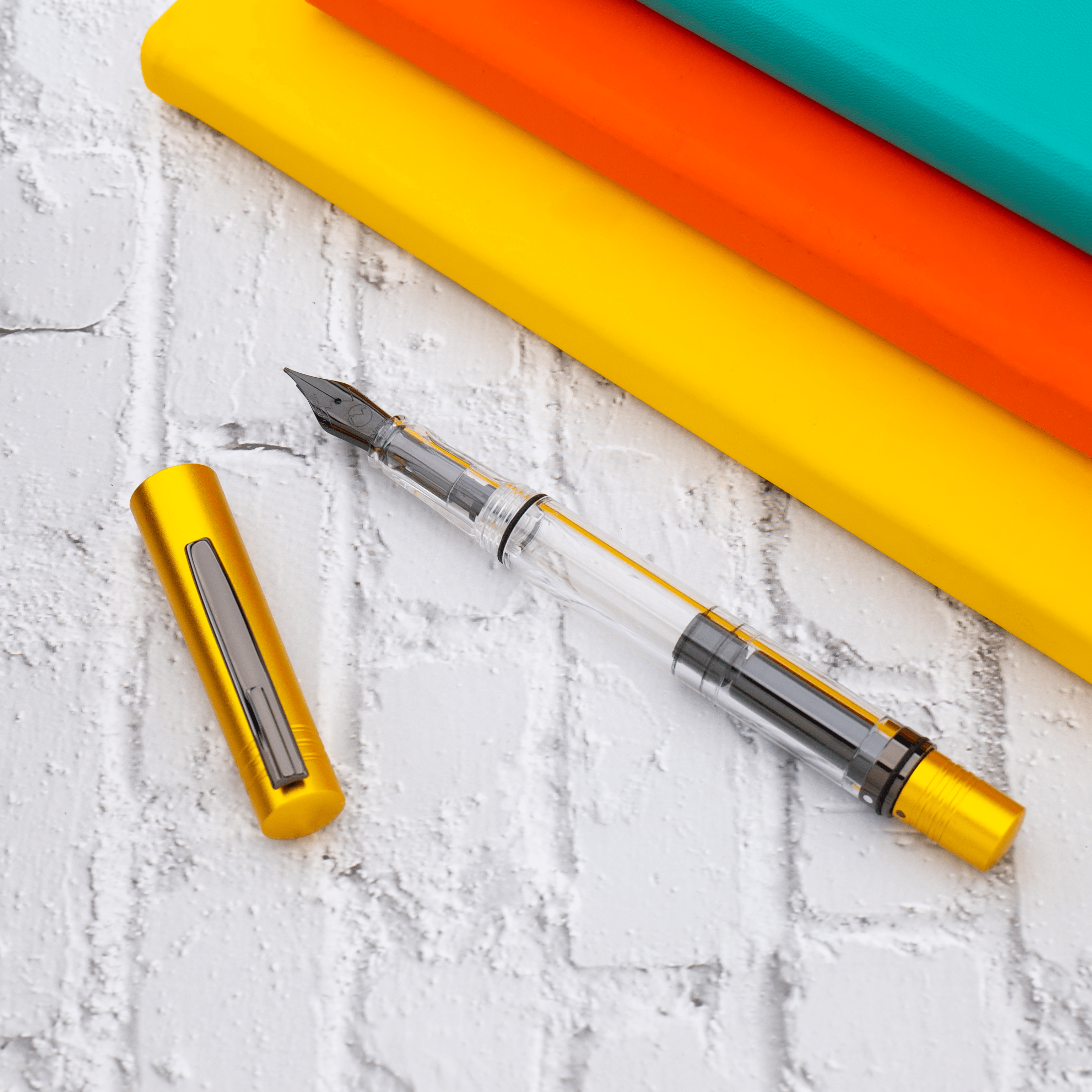 Monteverde MP1 Fountain Pen - Honey Yellow - Pen Boutique Ltd