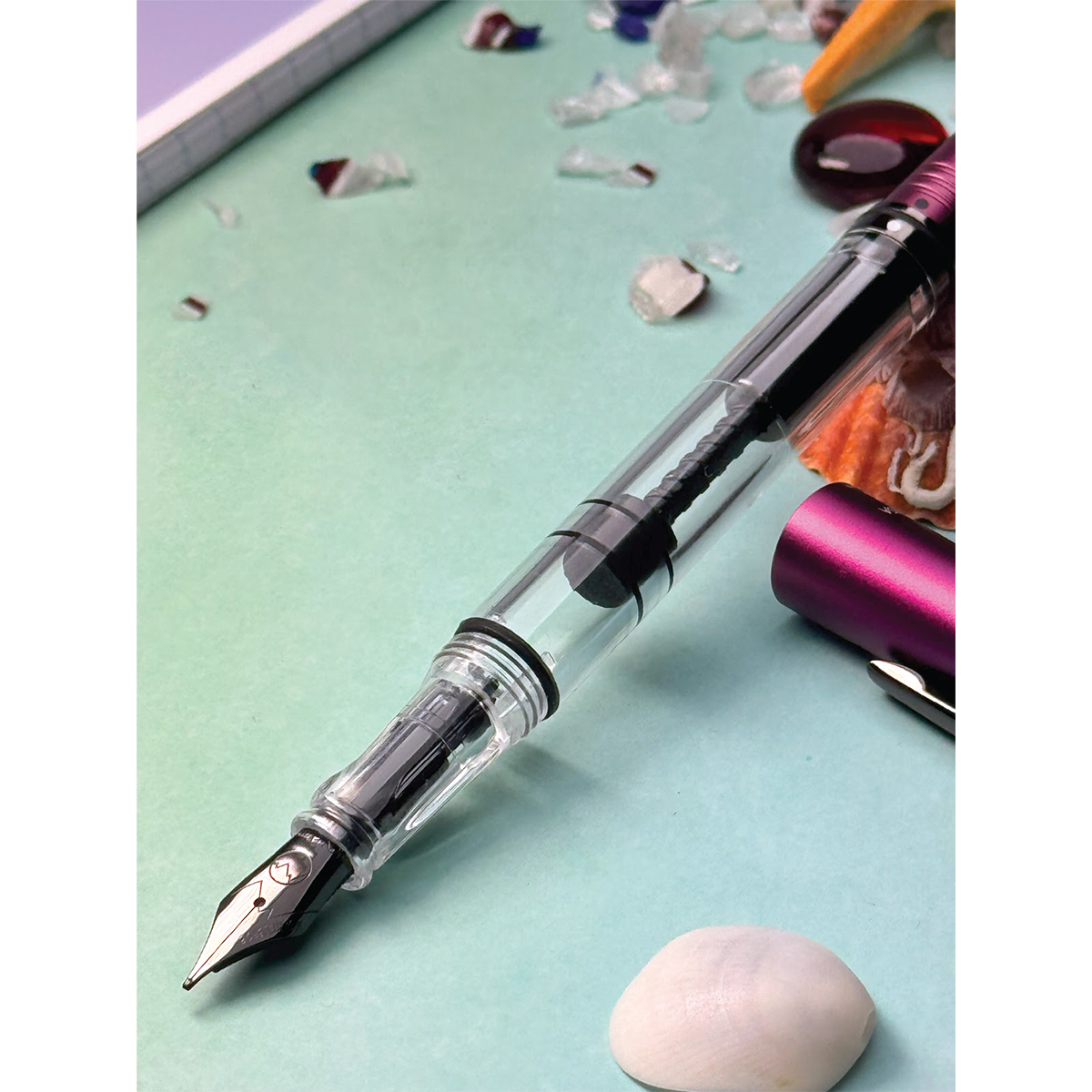 Monteverde MP1 Fountain Pen - Mermaid Tales Ocean Depths (Limited Edition of 1999 Worldwide)-Pen Boutique Ltd