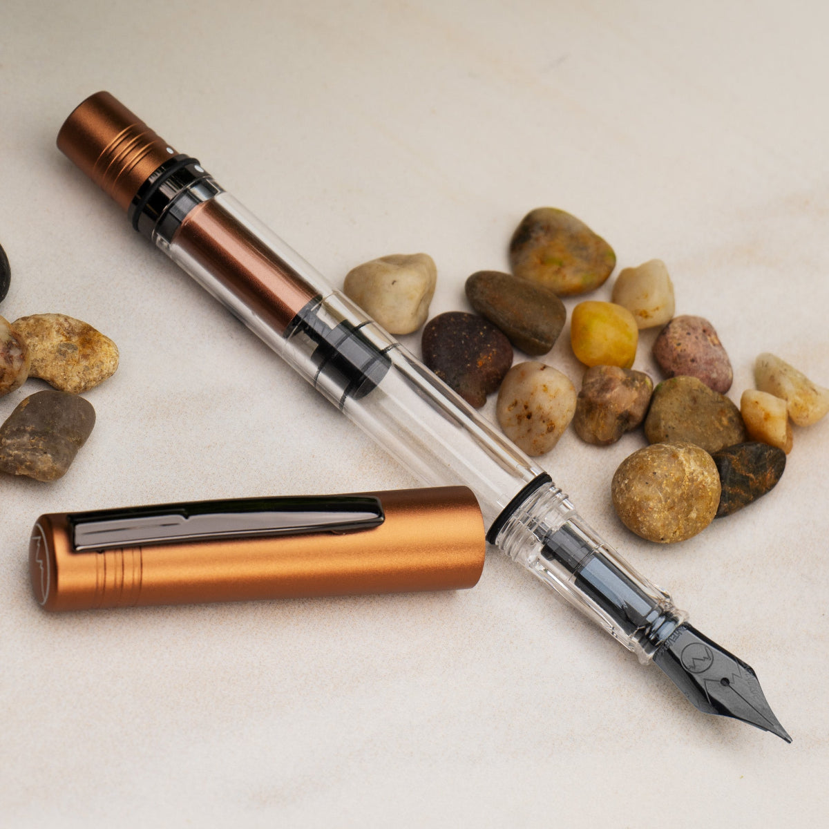 Monteverde MP1 Fountain Pen - Mocha Mousse (Color of the Year 2025)-Pen Boutique Ltd