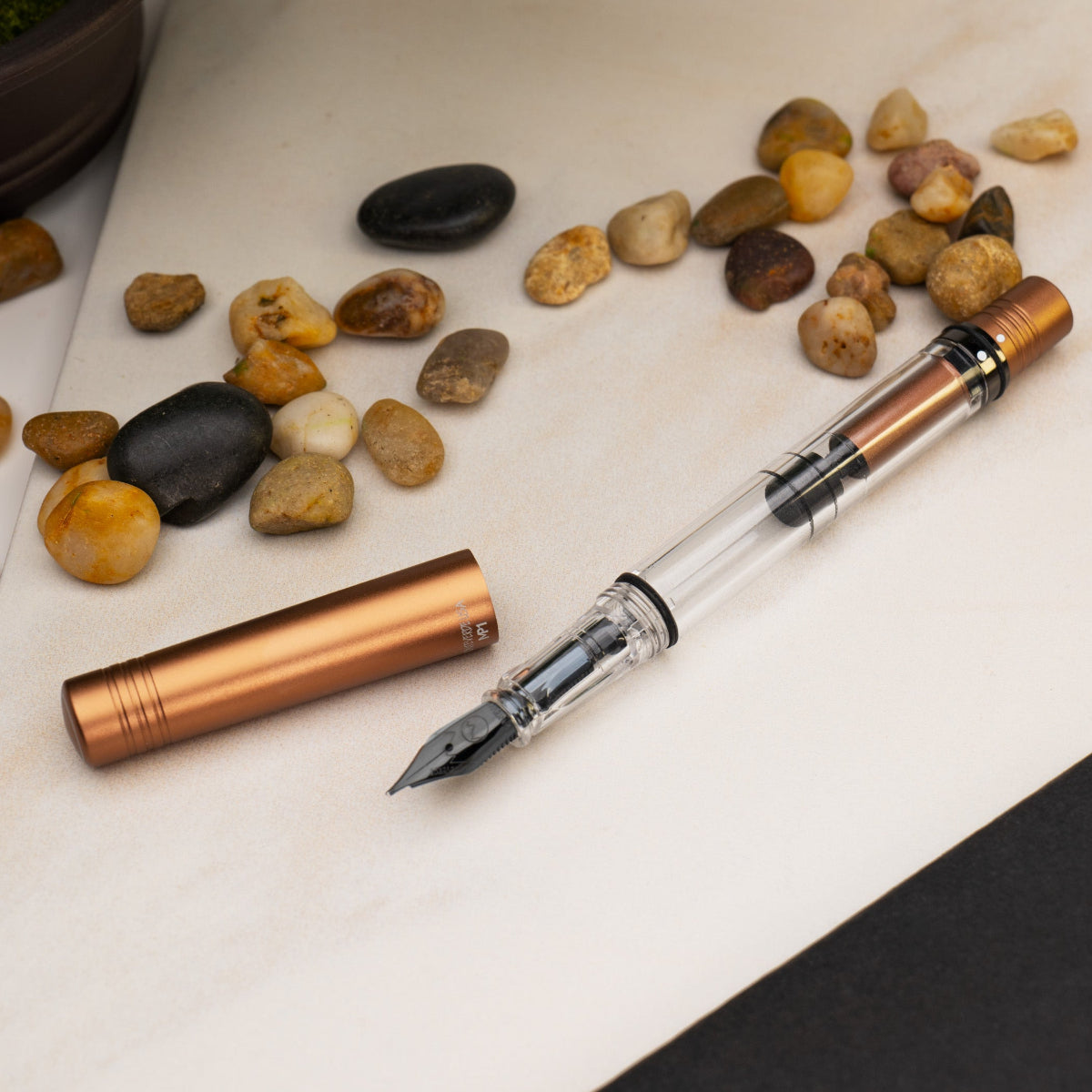 Monteverde MP1 Fountain Pen - Mocha Mousse (Color of the Year 2025)-Pen Boutique Ltd