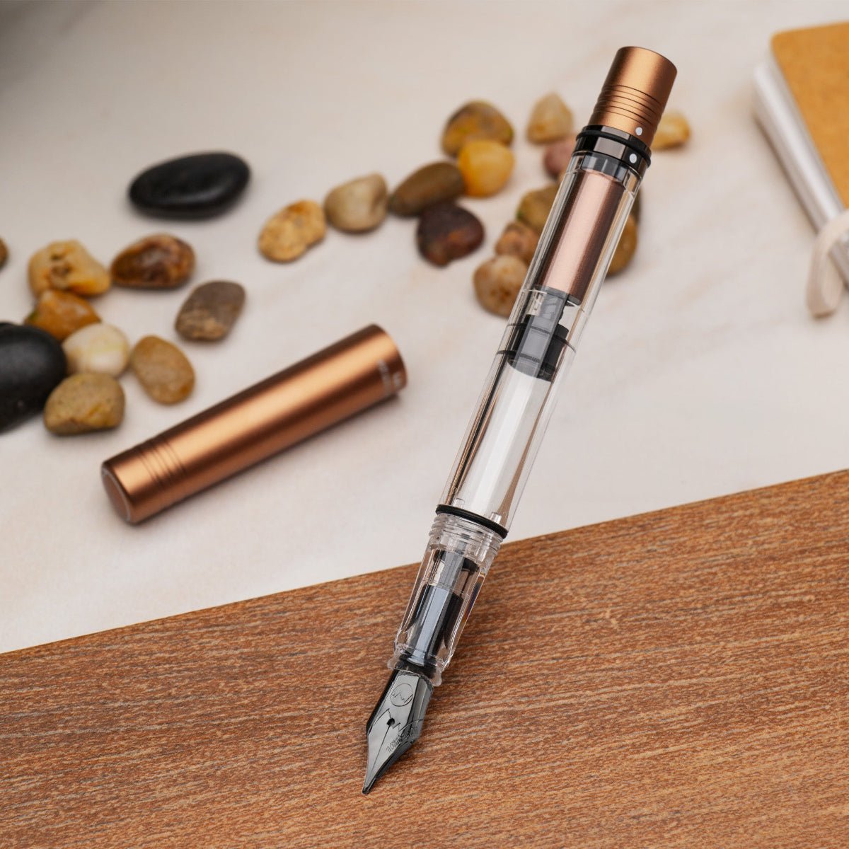 Monteverde MP1 Fountain Pen - Mocha Mousse (Color of the Year 2025) - Pen Boutique Ltd