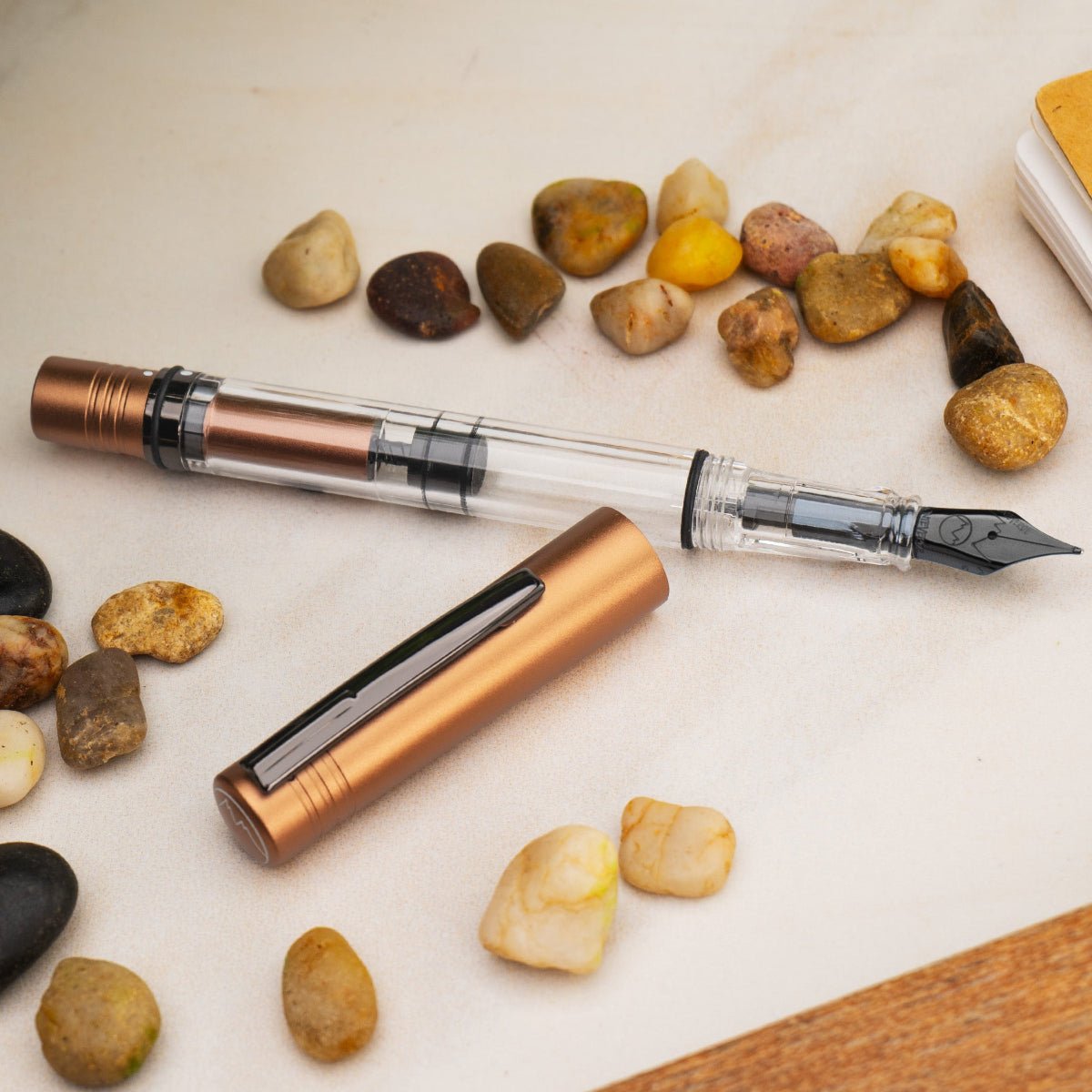 Monteverde MP1 Fountain Pen - Mocha Mousse (Color of the Year 2025) - Pen Boutique Ltd