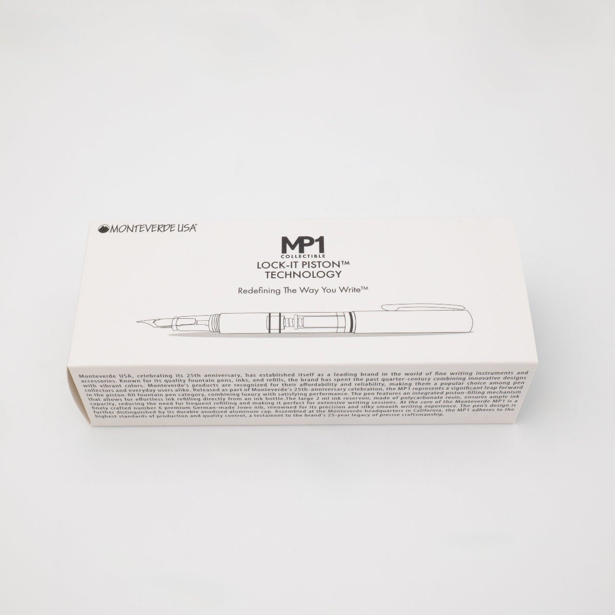 Monteverde MP1 Fountain Pen - Mocha Mousse (Color of the Year 2025) - Pen Boutique Ltd