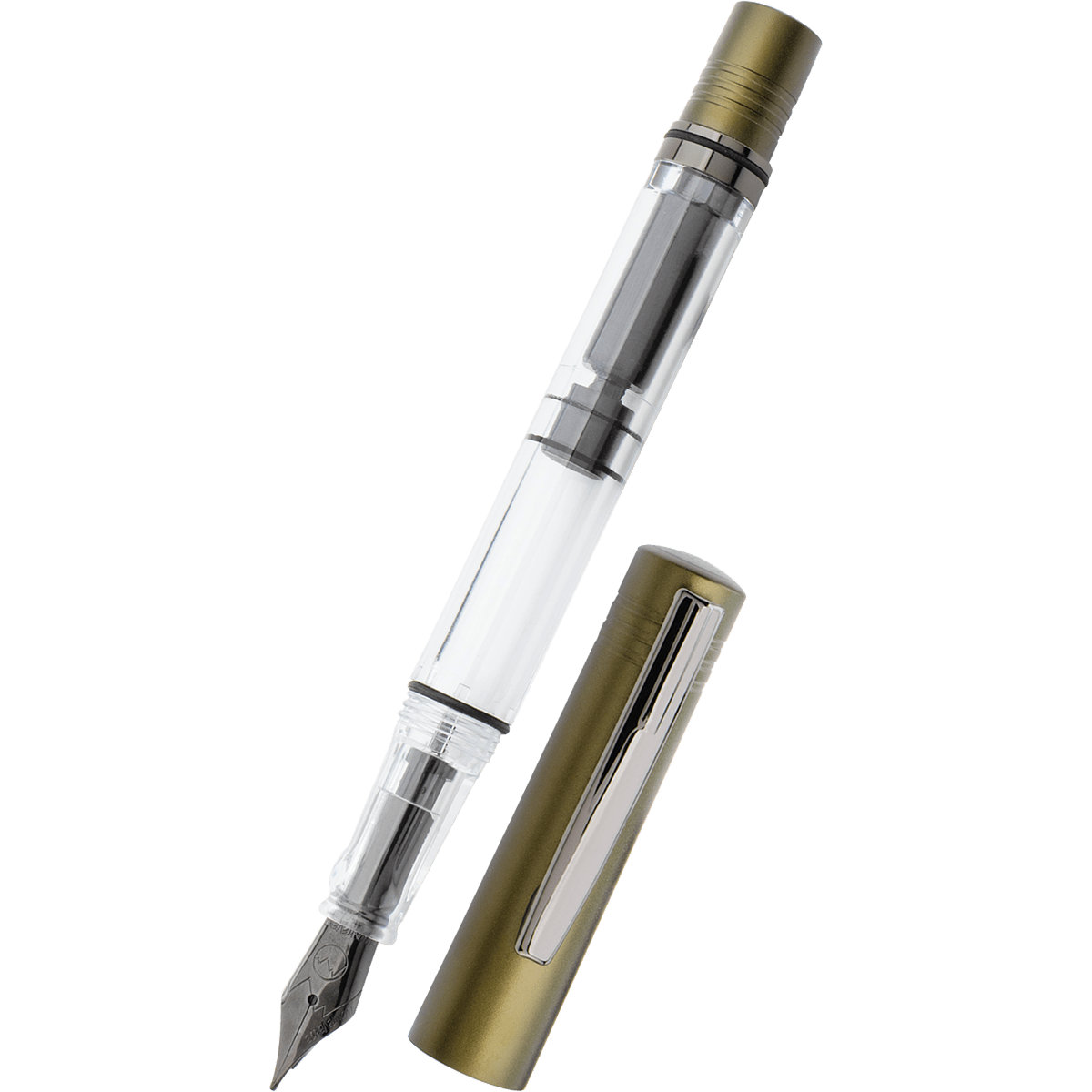 Monteverde MP1 Fountain Pen - Olive Green - Pen Boutique Ltd