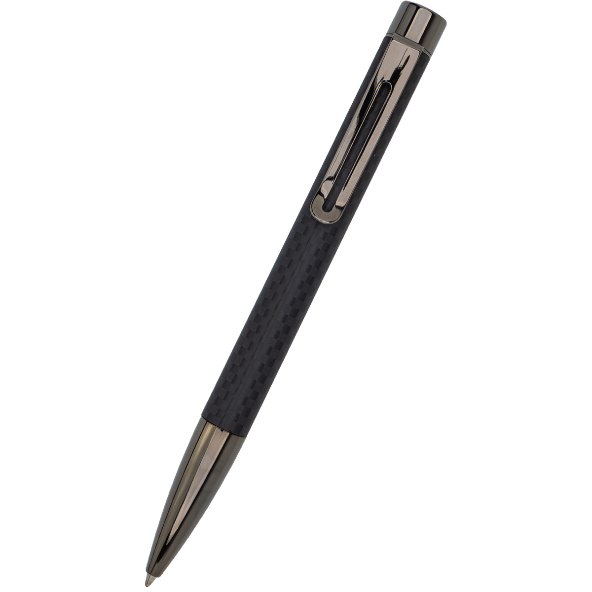 Monteverde Ritma Ballpoint Pen - Matte Carbon Fiber - Pen Boutique Ltd