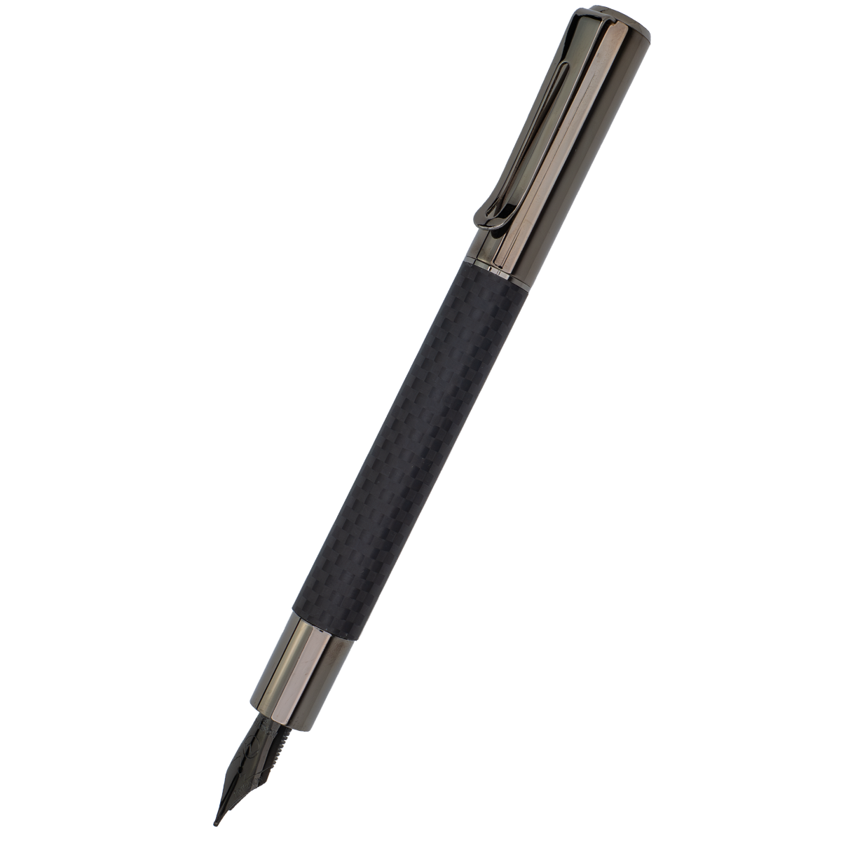 Monteverde Ritma Fountain Pen - Matte Carbon Fiber