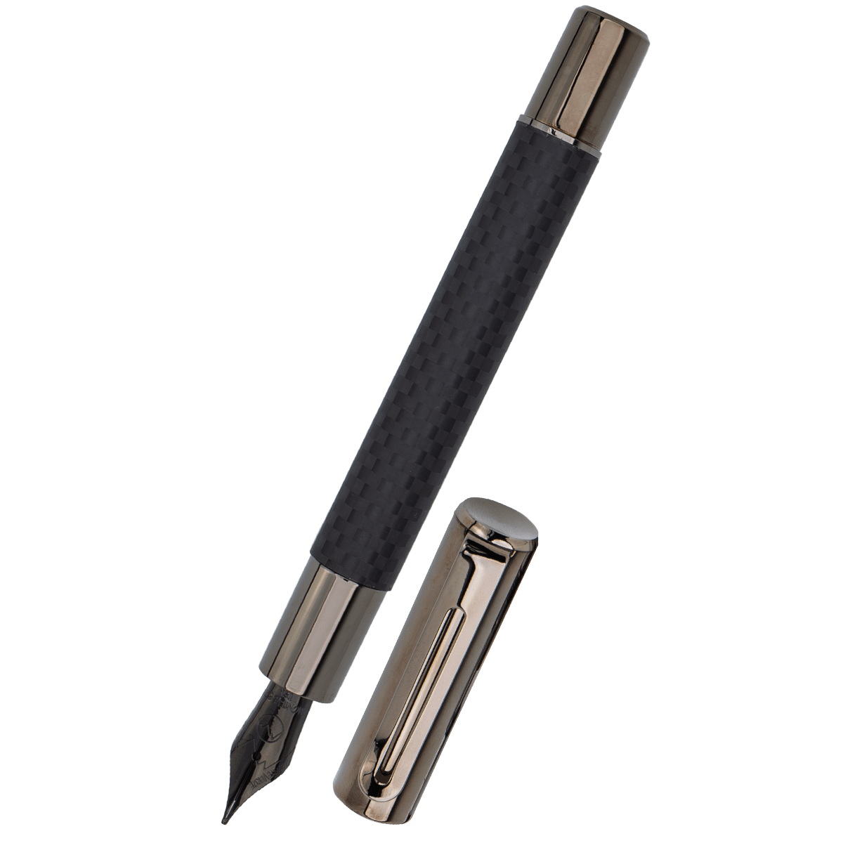 Monteverde Ritma Fountain Pen - Matte Carbon Fiber - Pen Boutique Ltd