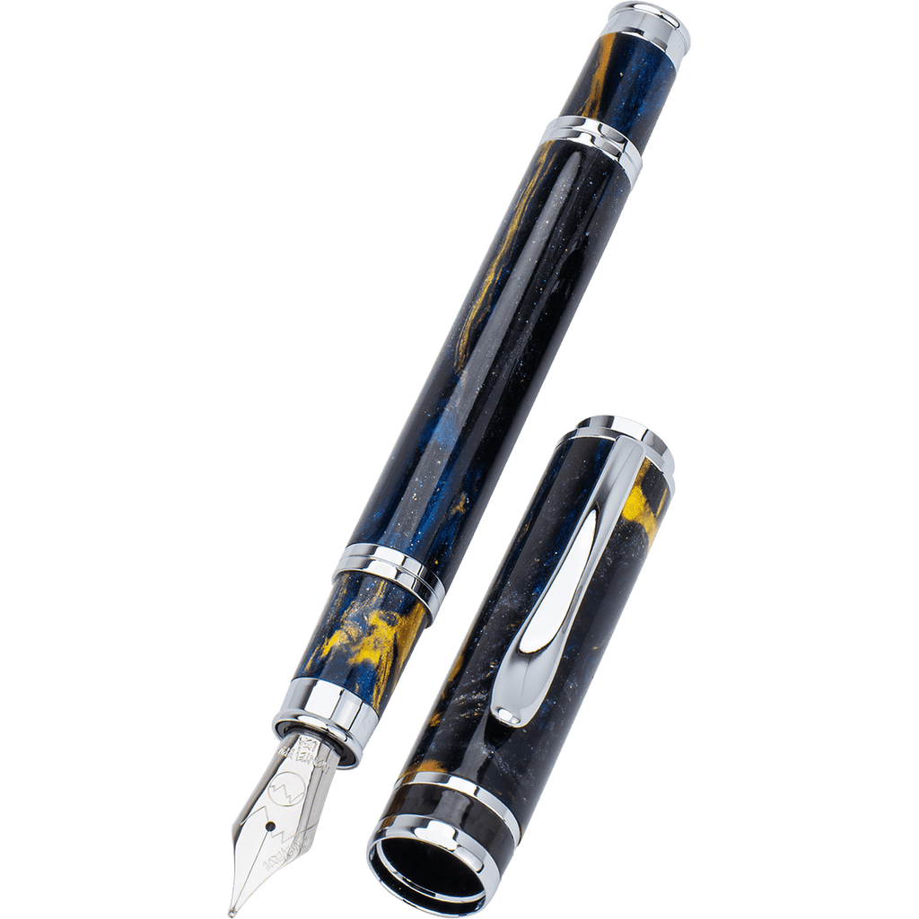 Monteverde Innova Pharaoh Expanse Fountain Pen | Chrome Trim