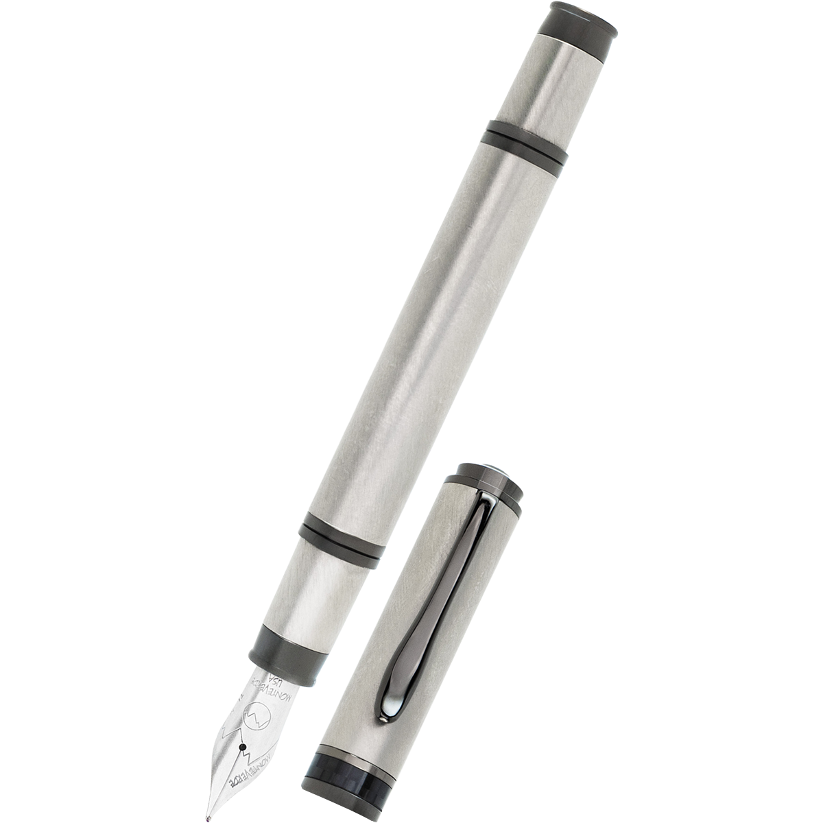 Monteverde Innova Fountain Pen - Titanium (Numbered Edition)-Pen Boutique Ltd