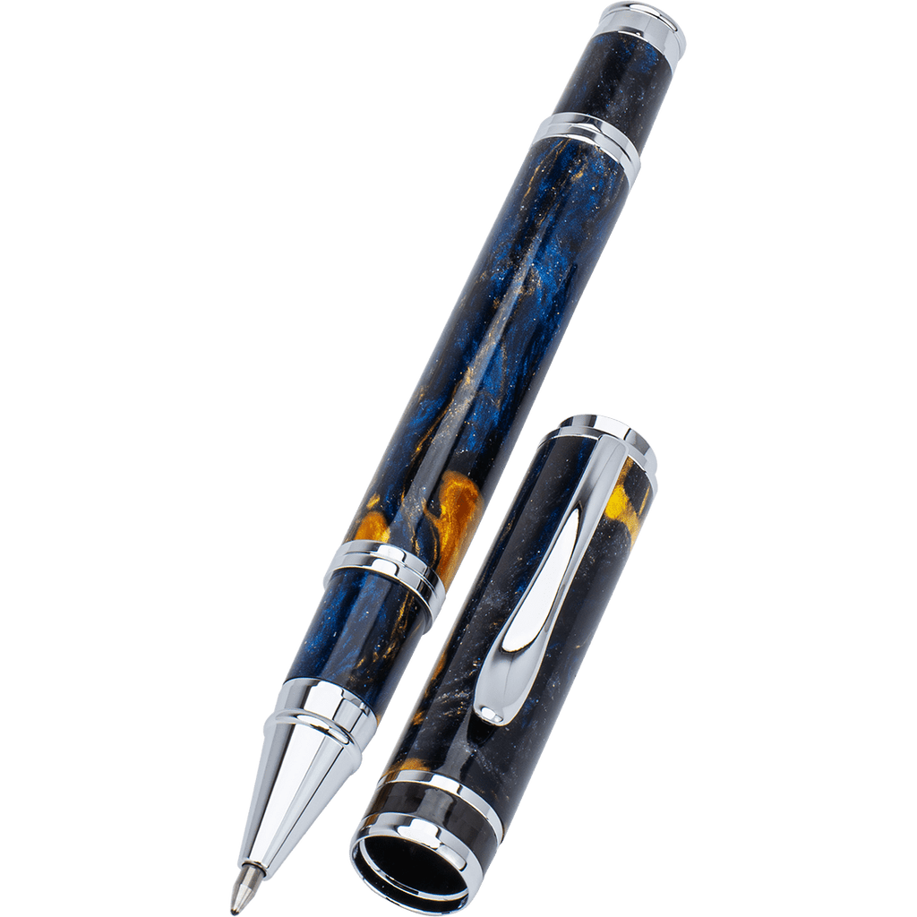Monteverde Innova Pharaoh Expanse Rollerball Pen | Chrome Trim