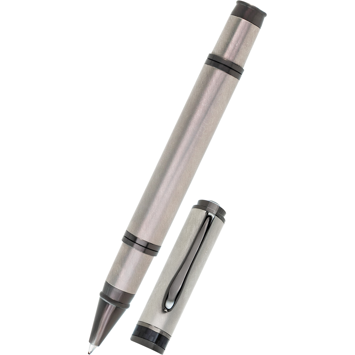 Monteverde Innova Rollerball Pen - Titanium (Numbered Edition)-Pen Boutique Ltd