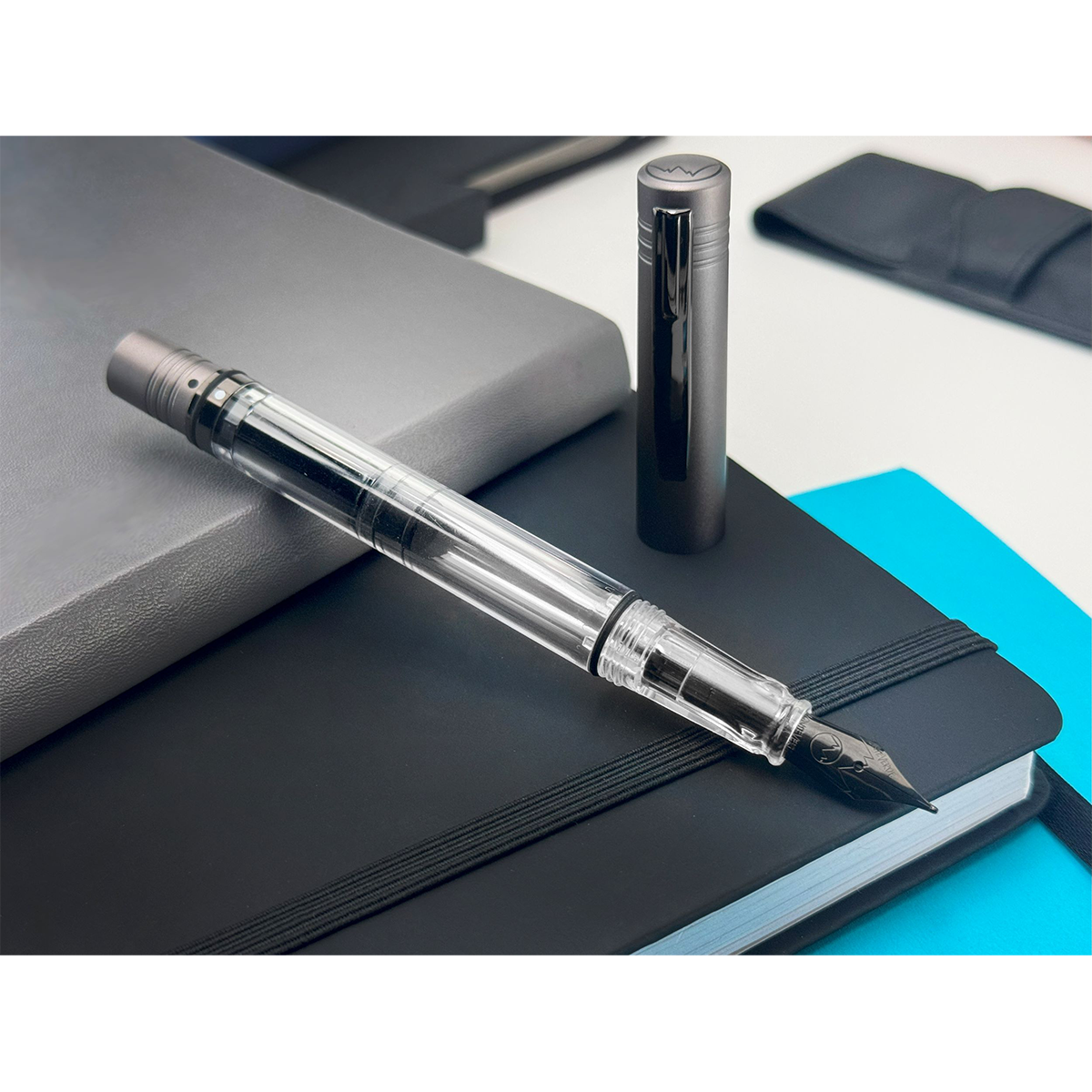 Monteverde MP1 Fountain Pen - Coal Grey-Pen Boutique Ltd