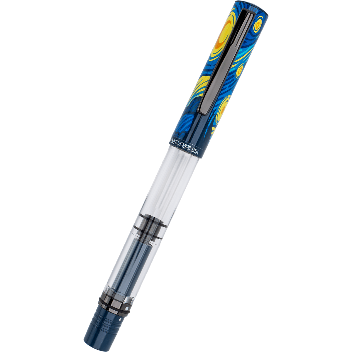 Monteverde MP1 Fountain Pen - Vincent Van Gogh Starry Night (Numbered Edition) - Pen Boutique Ltd