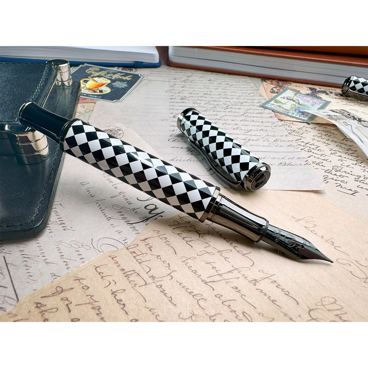 Monteverde Regatta Fountain Pen - Harlequin 888 (Limited Edition) Monteverde