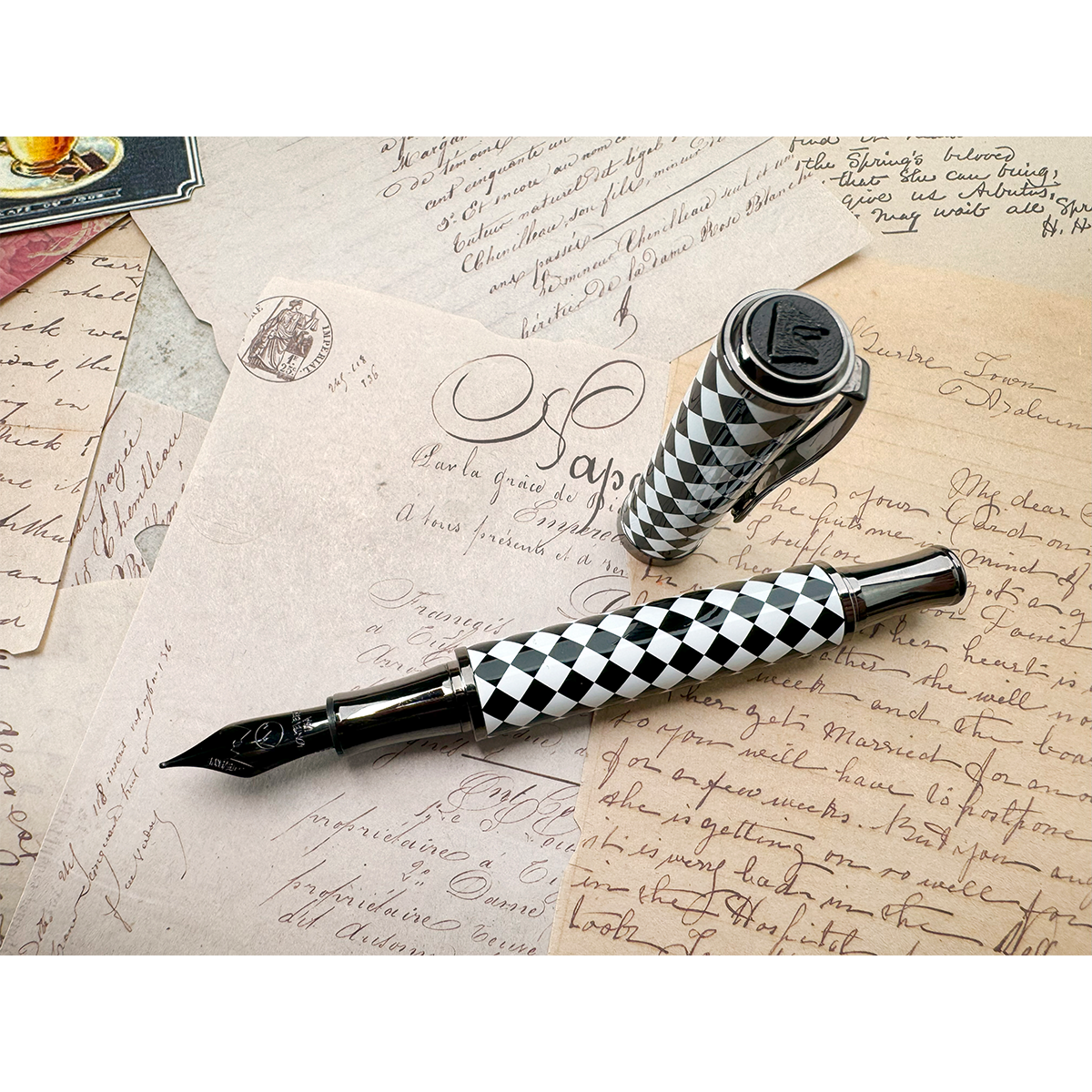 Monteverde Regatta Fountain Pen - Harlequin 888 (Limited Edition) Monteverde