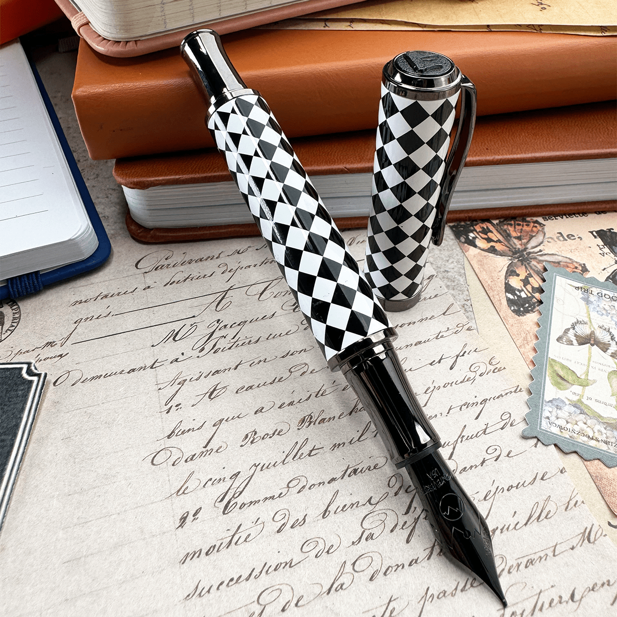 Monteverde Regatta Fountain Pen - Harlequin 188 (Limited Edition) - Pen Boutique Ltd