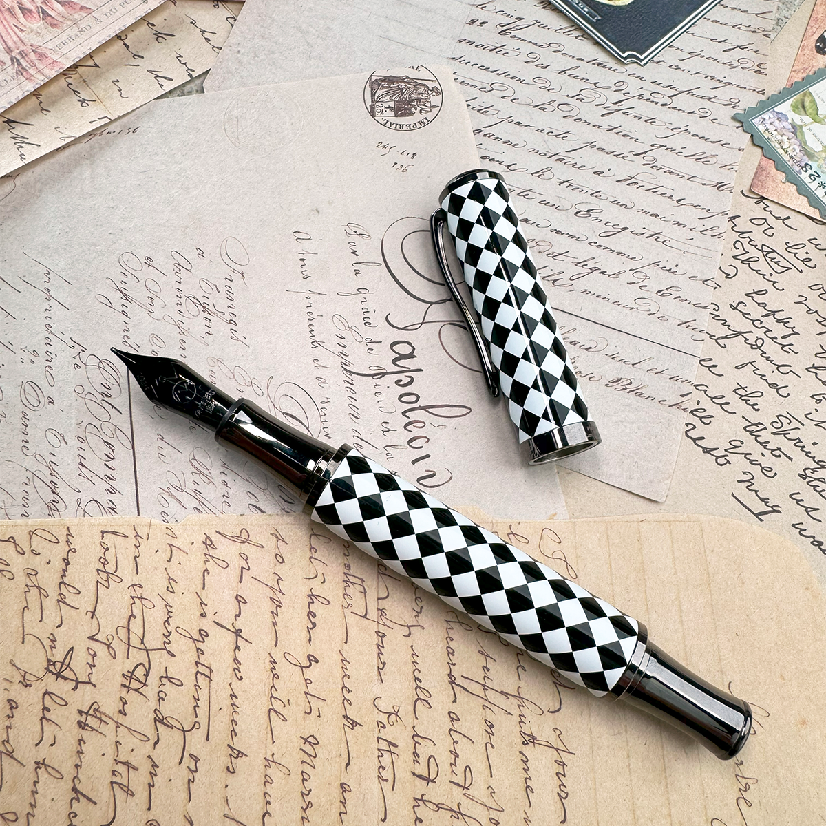Monteverde Regatta Fountain Pen - Harlequin 888 (Limited Edition) Monteverde