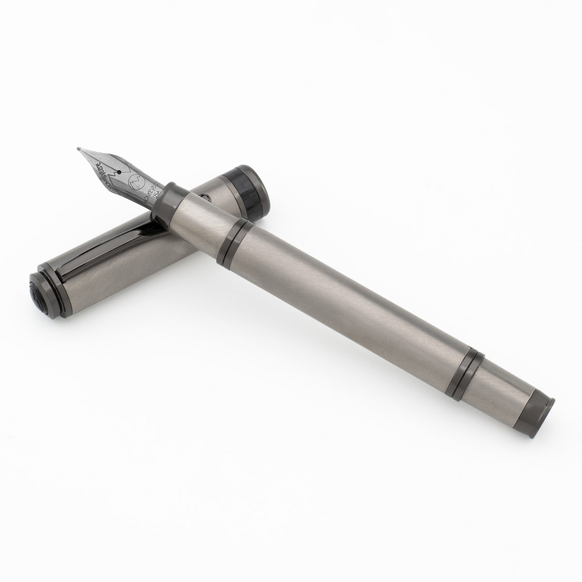 Monteverde Innova Fountain Pen - Titanium (Numbered Edition)-Pen Boutique Ltd