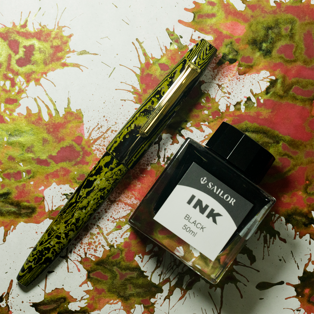 Sailor 1911 Fountain Pen - King of Pen - Mouko - Naginata Togi Nib - 21k Gold-Pen Boutique Ltd