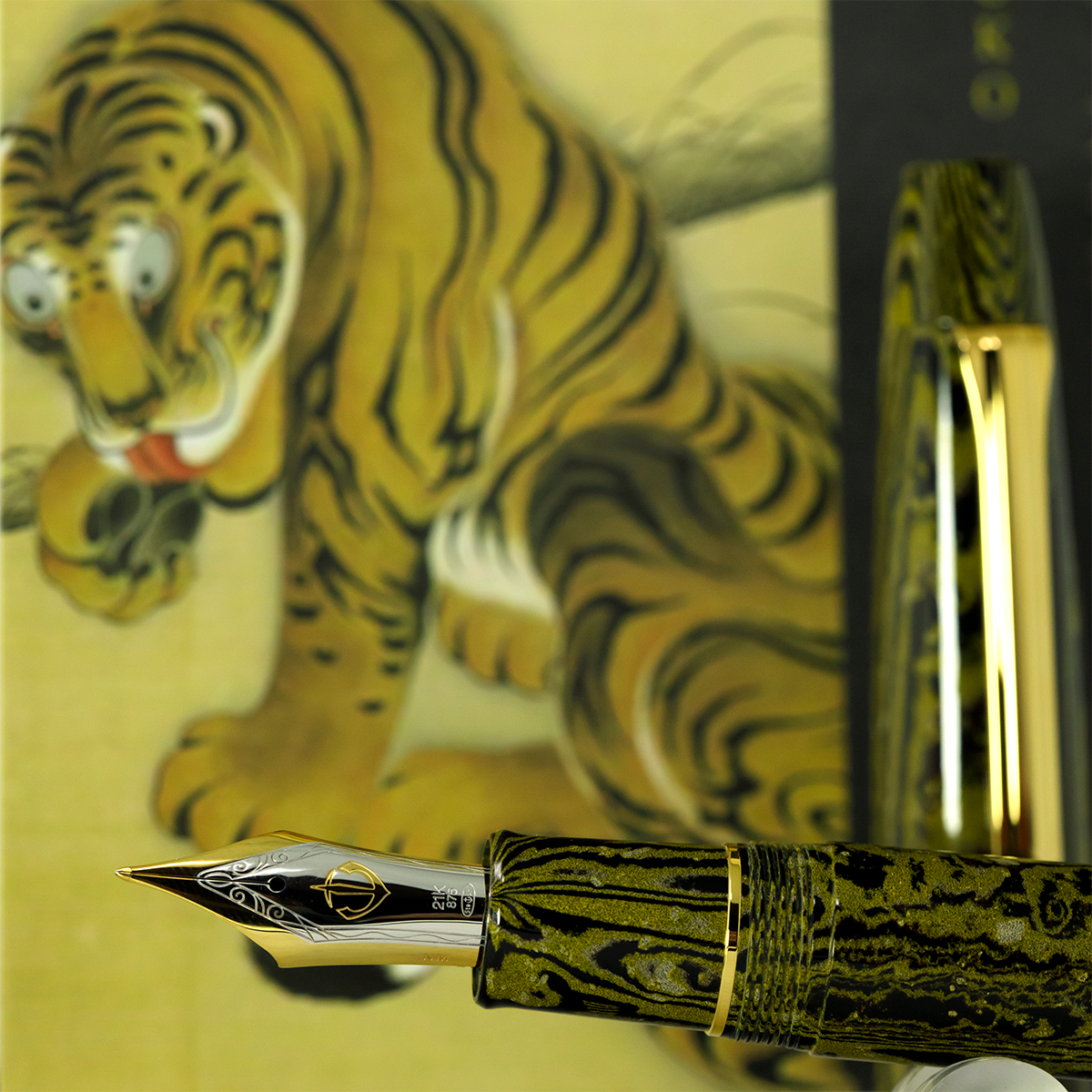 Sailor 1911 Fountain Pen - King of Pen - Mouko - Naginata Togi Nib - 21k Gold-Pen Boutique Ltd