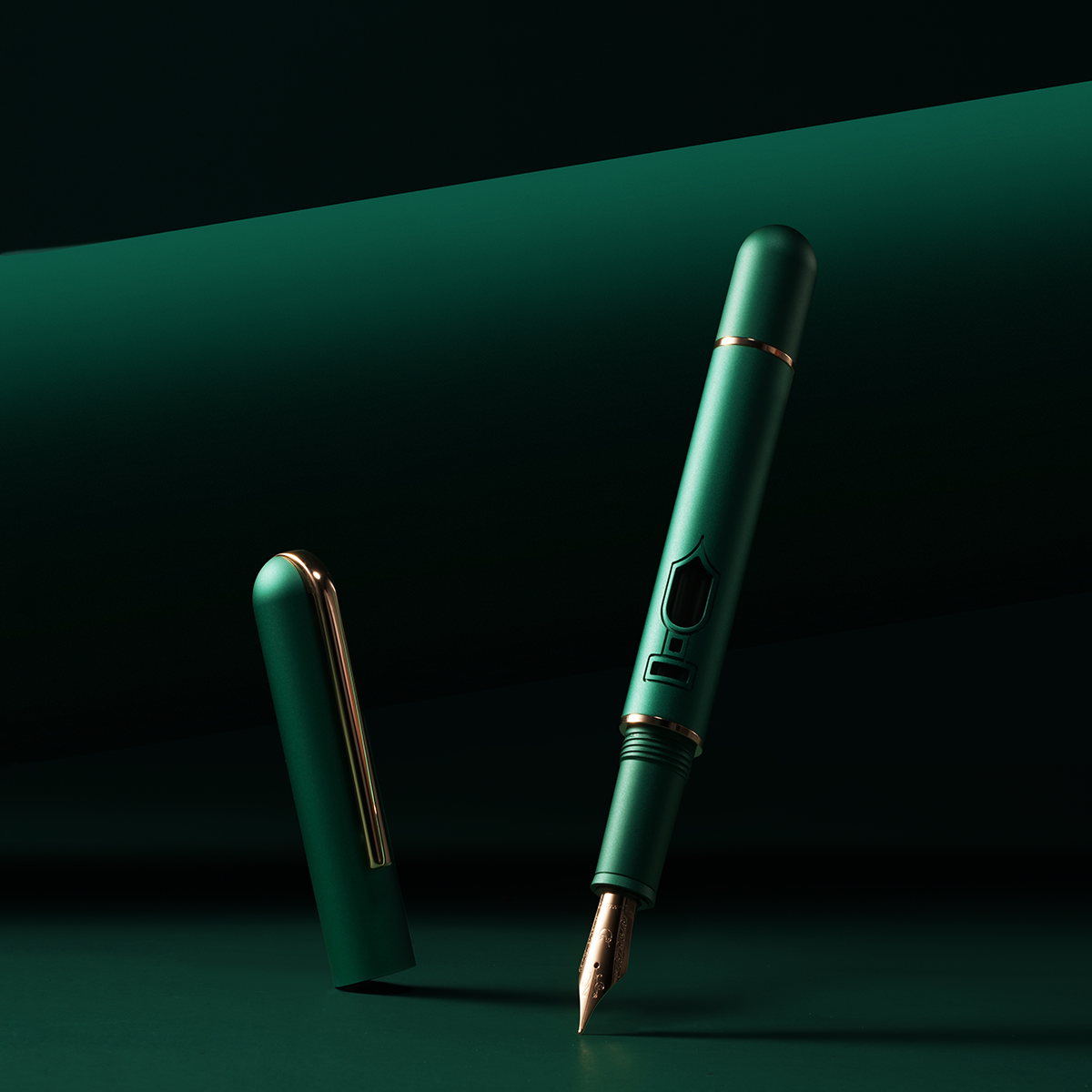 Nahvalur 365 Anniversary Fountain Pen - Emerald Green (Fountain Pen Day 2025 Edition)-Pen Boutique Ltd