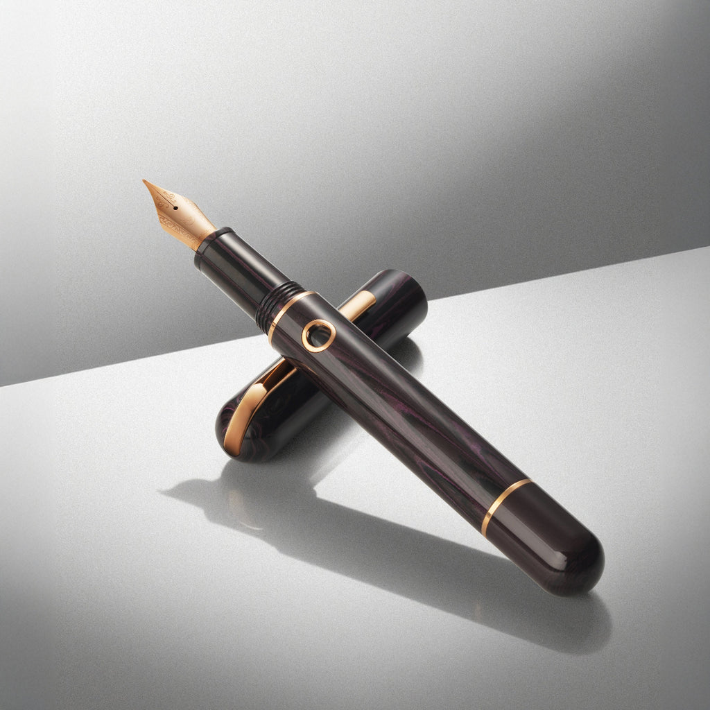 Nahvalur Nautilus Fountain Pen - Stylophora Berry-Pen Boutique Ltd
