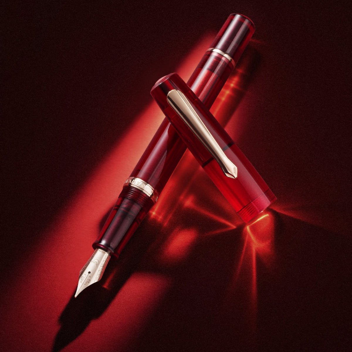 Nahvalur Original Fountain Pen - Burgundy Wine - Pen Boutique Ltd