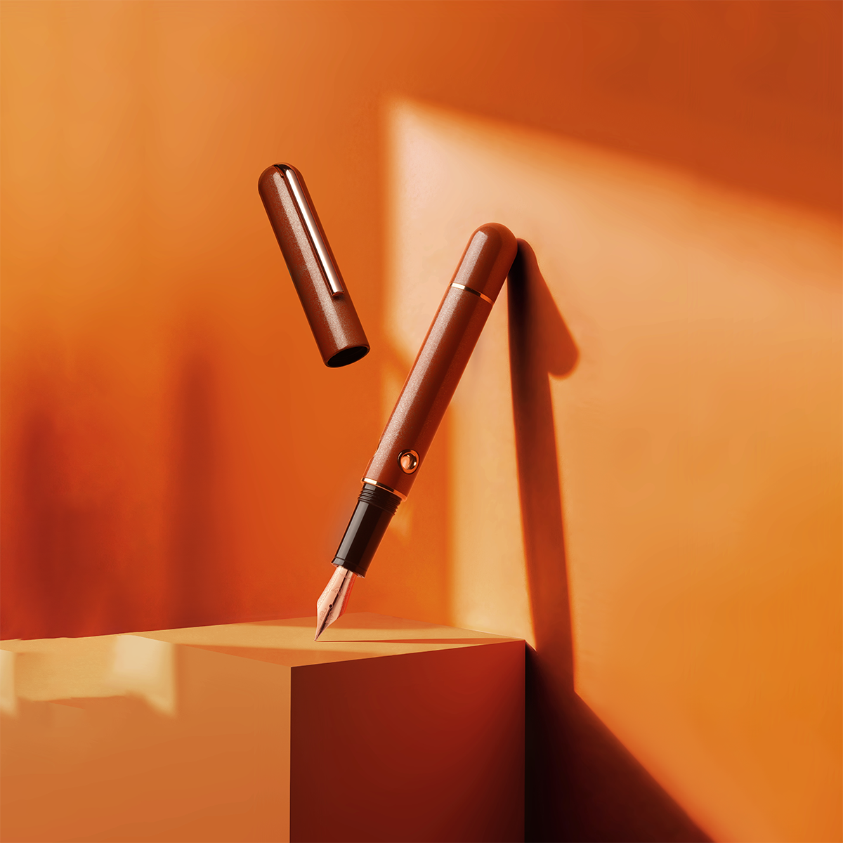 Nahvalur 365 Anniversary Fountain Pen - Copper (2025 Annual Limited Edition)-Pen Boutique Ltd