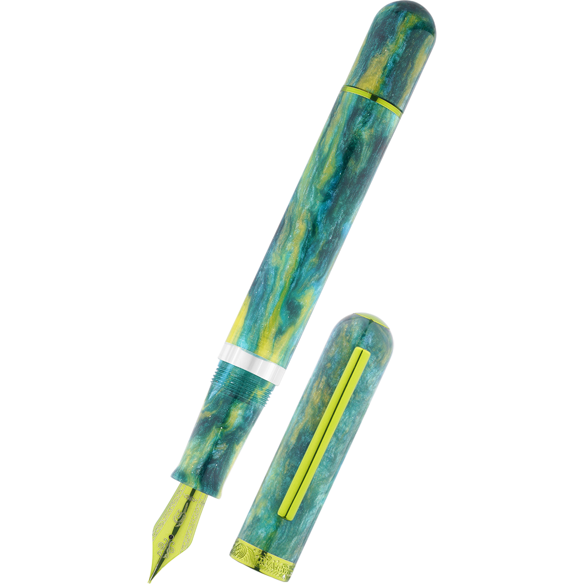 Nahvalur Voyage Fountain Pen - The Spring Nahvalur