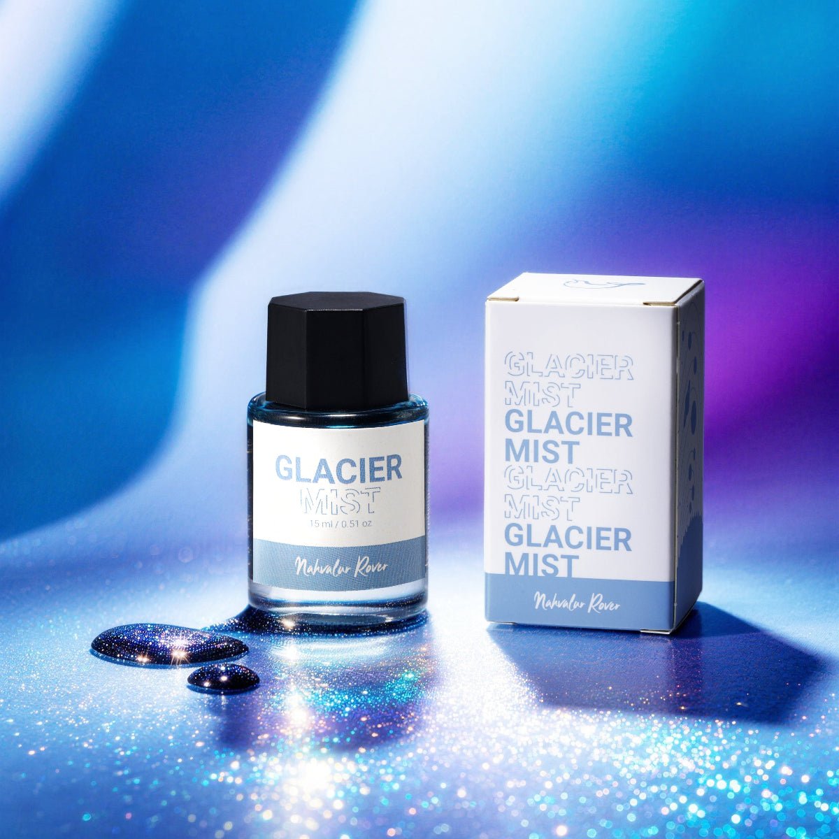 Nahvalur Rover Ink Bottle - Glacier Mist - 15ml - Pen Boutique Ltd