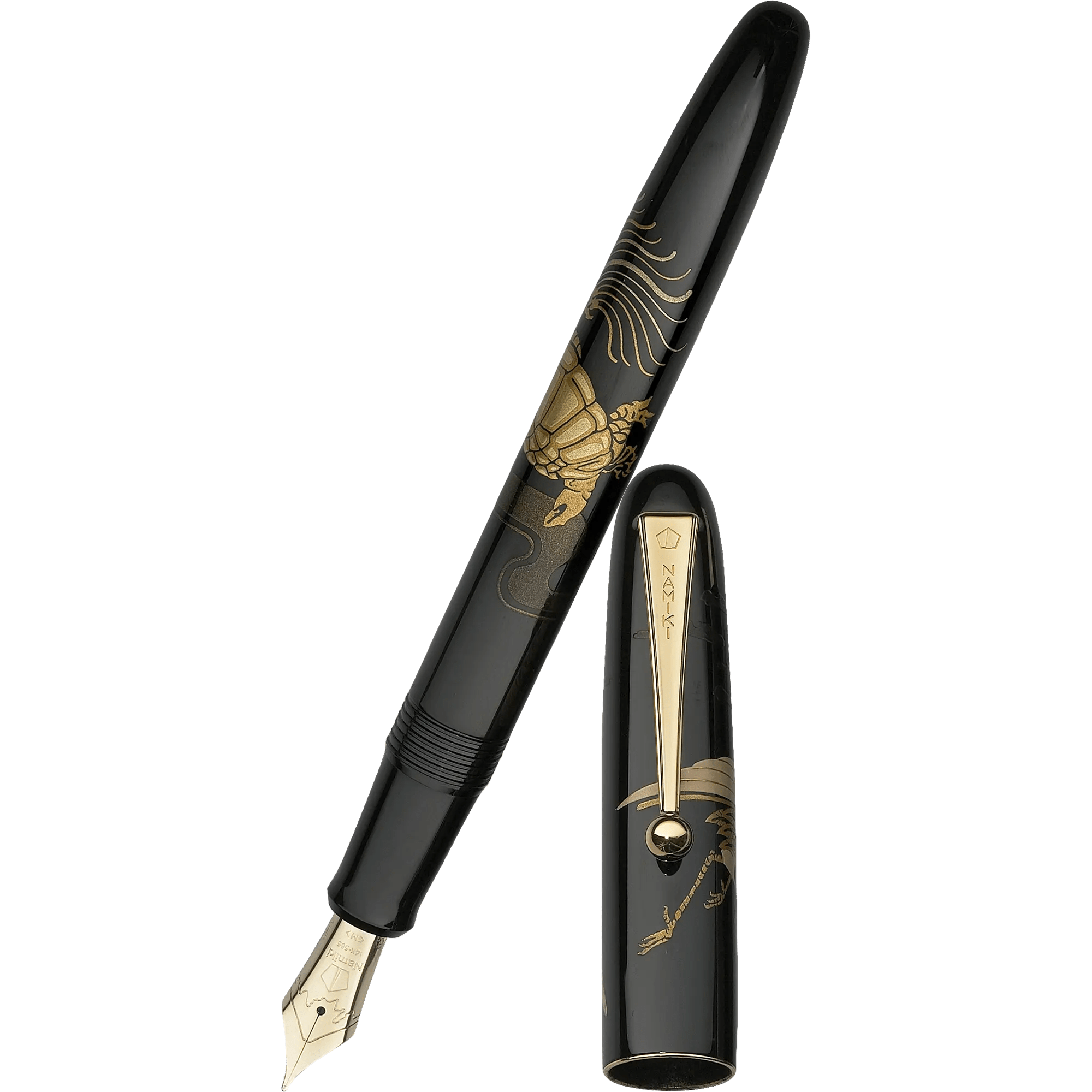 Namiki Nippon Art Fountain Pen - Crane and Turtle - Pen Boutique Ltd