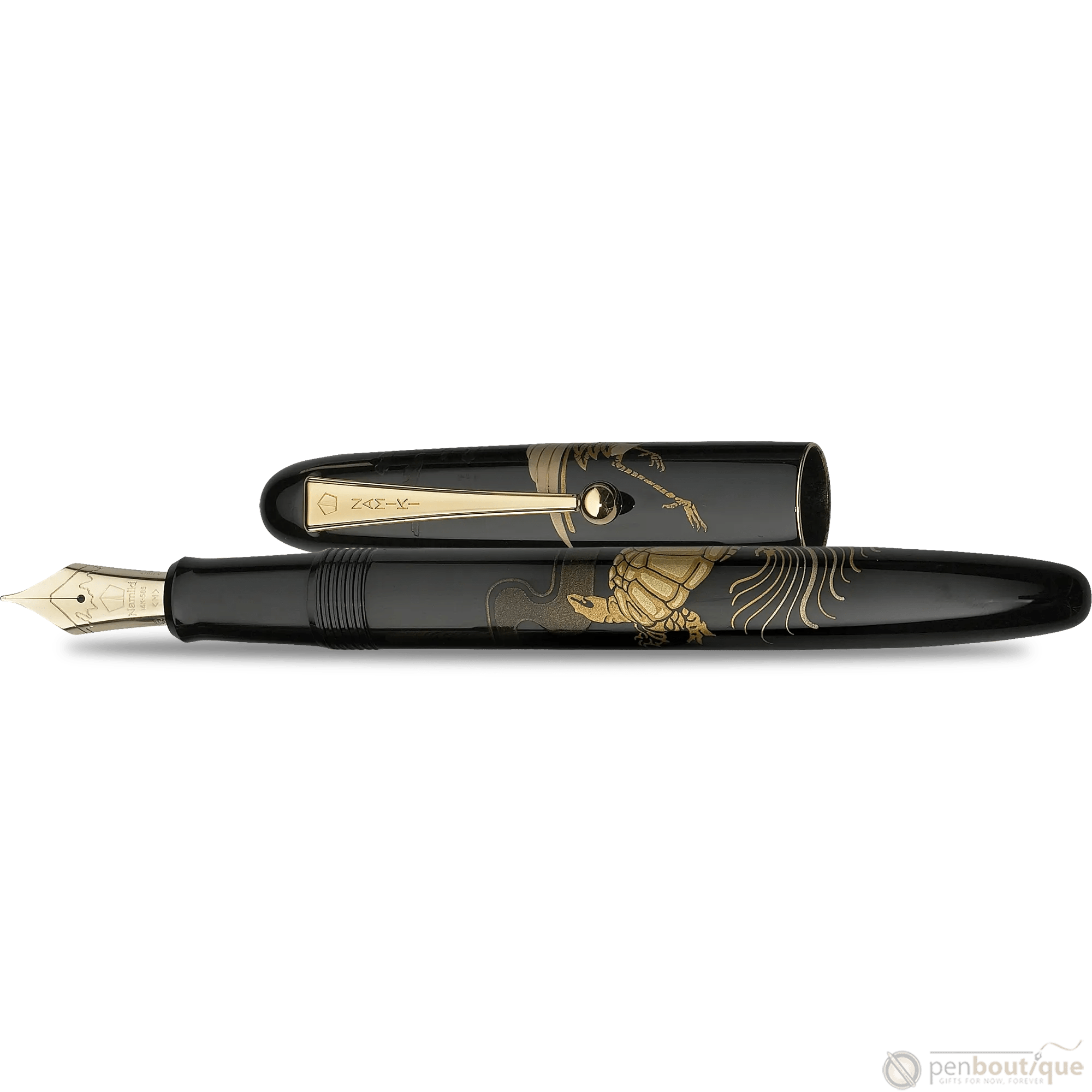 Namiki Nippon Art Fountain Pen - Crane and Turtle - Pen Boutique Ltd